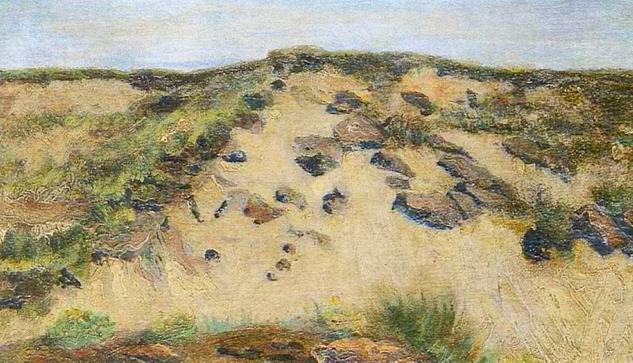 Landscape with Dune by Vincent Van Gogh
