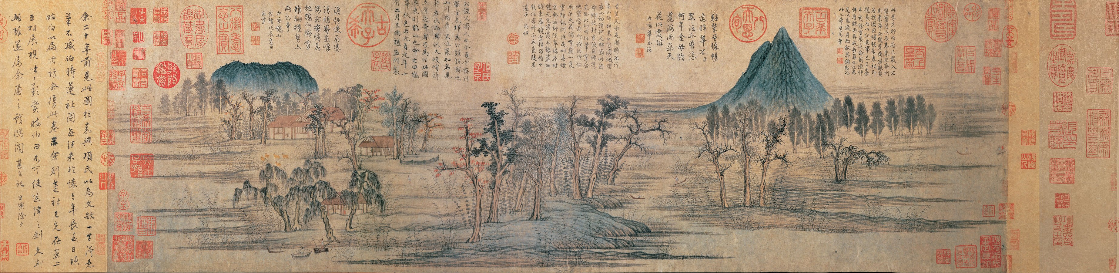 Autumn Colors on the Qiao and Hua Mountains by Zhao Mengfu