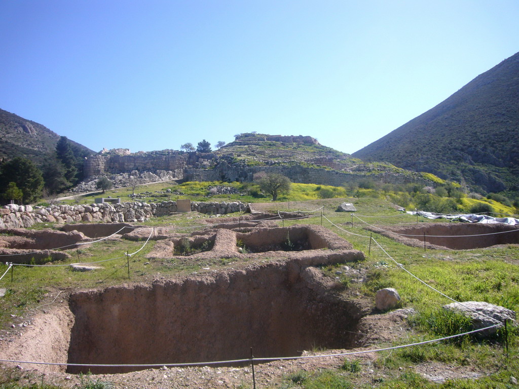 Grave Circle B (Mycenae) by Aegean Civilizations