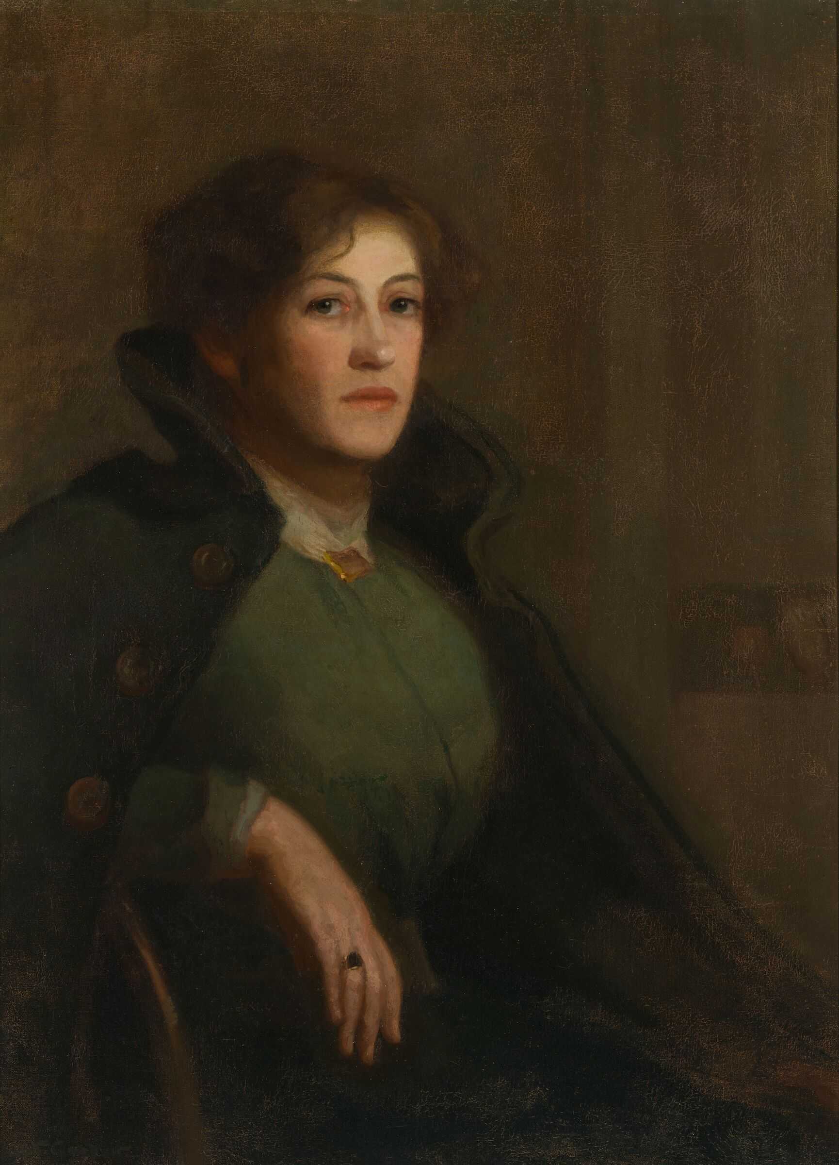 Self-portrait by Agnes Goodsir