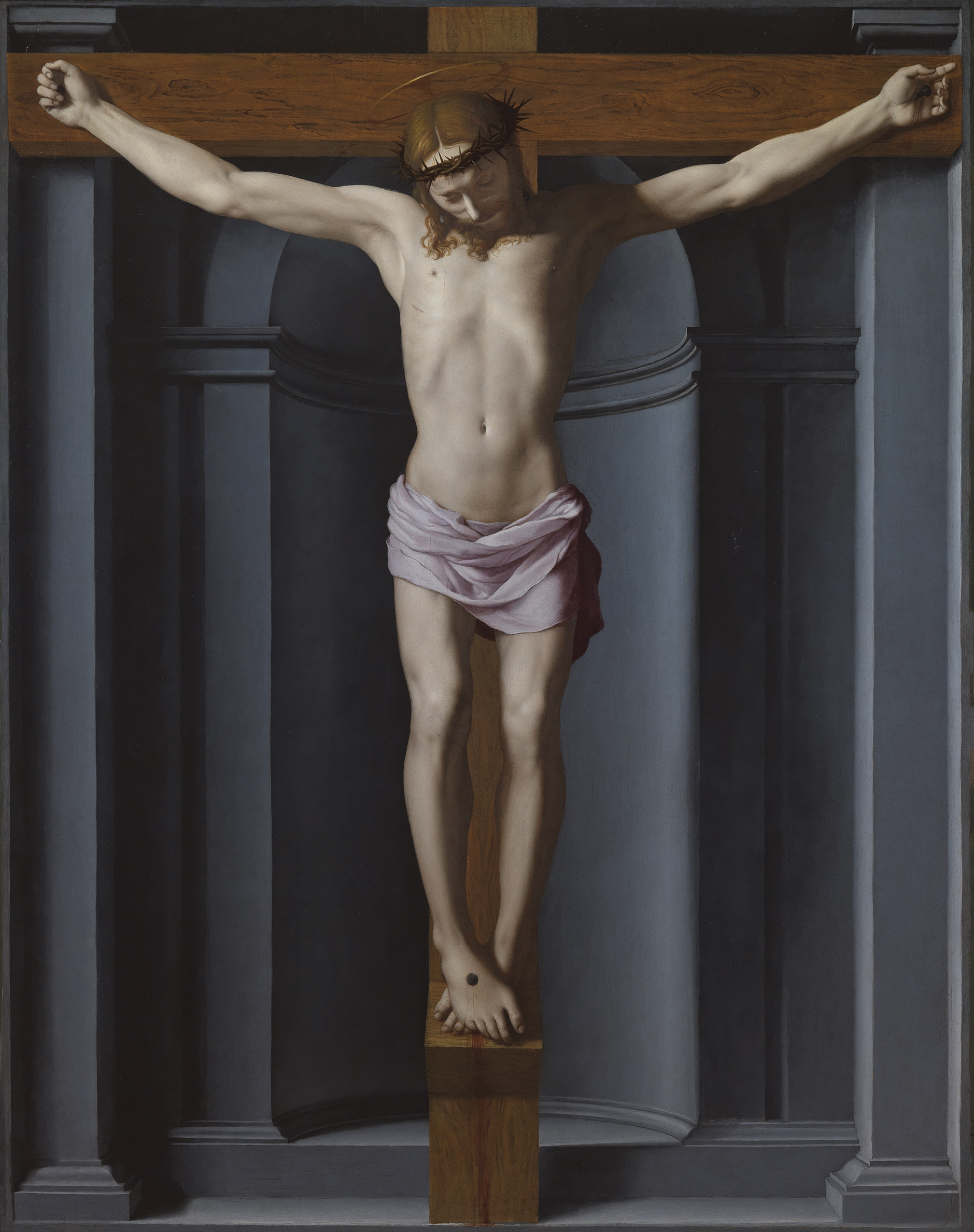 Crucified Christ by Agnolo Bronzino