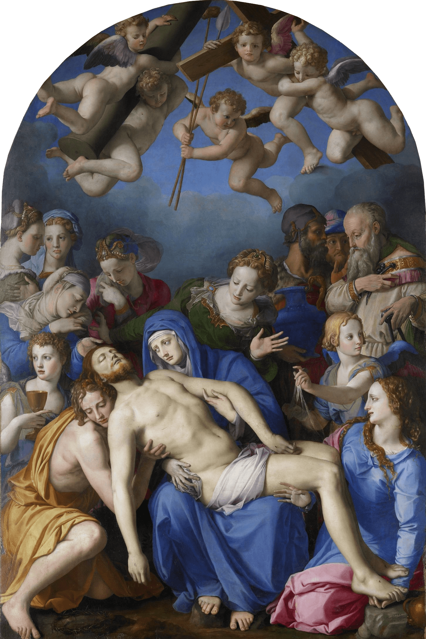 Deposition of Christ by Agnolo Bronzino