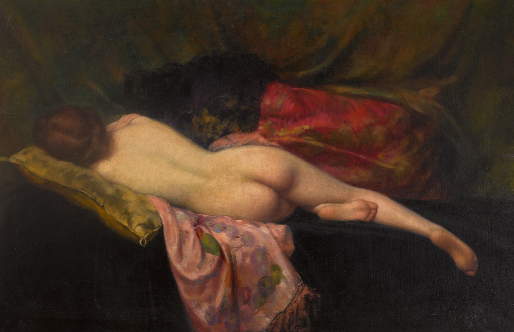 The Model in Repose by Albert Joseph Pénot