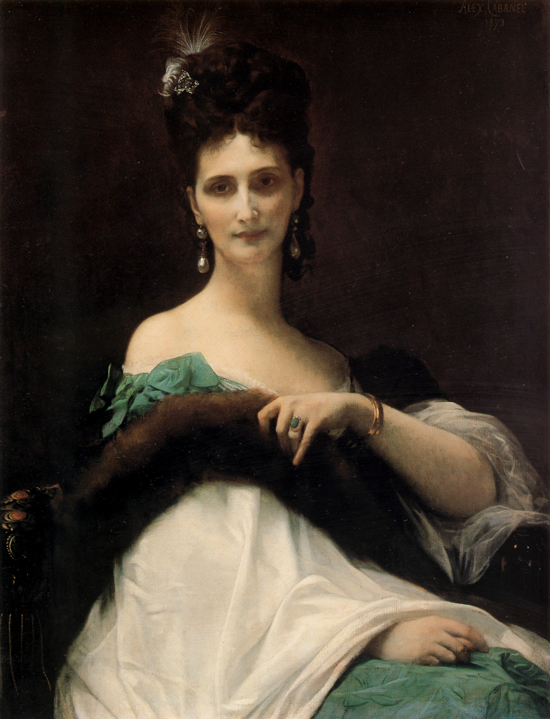 La Comtesse de Keller by Alexandre Cabanel