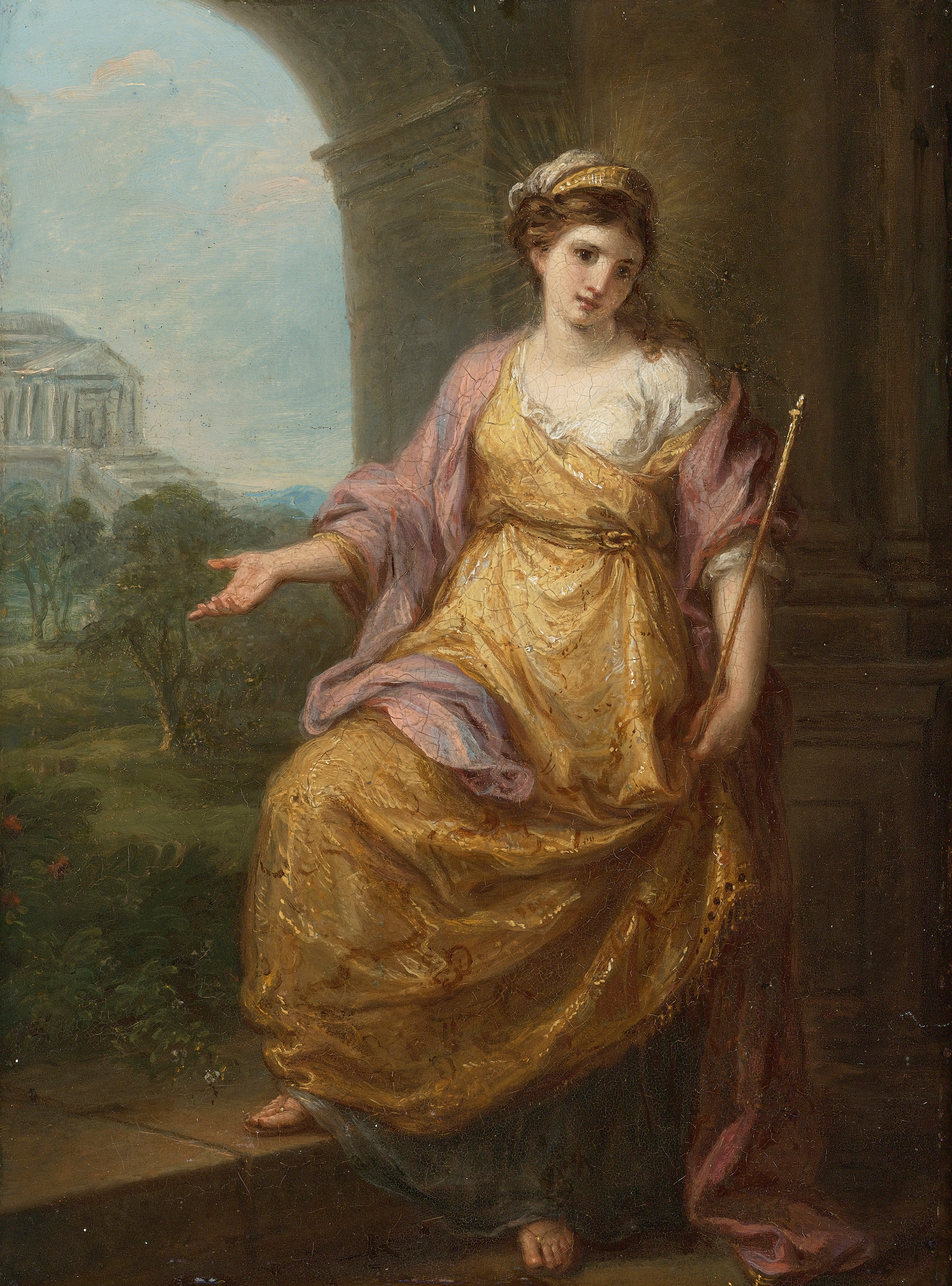 Female Allegory by Angelica Kauffmann