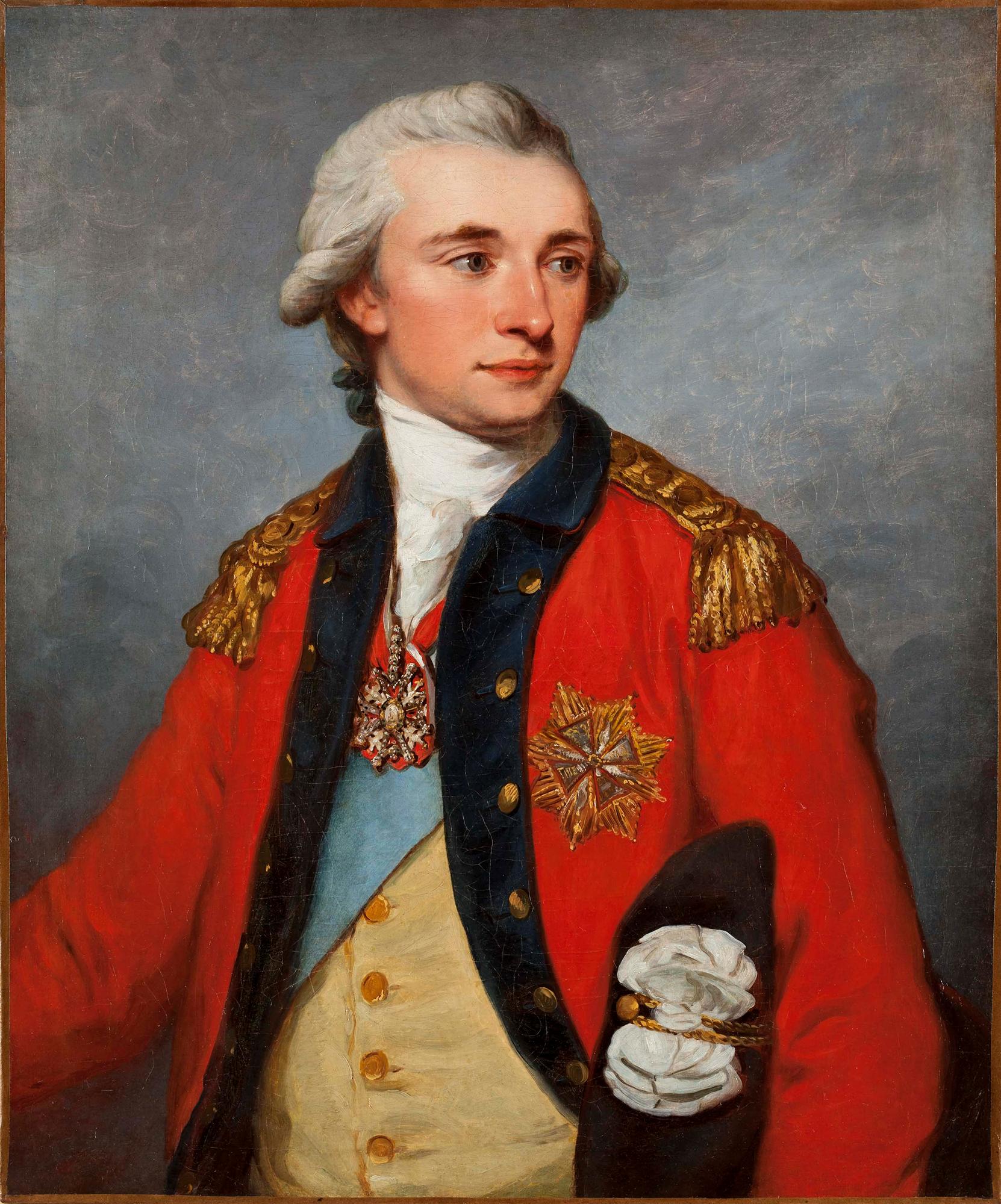 Portrait of Prince Stanislaus Poniatowski by Angelica Kauffmann