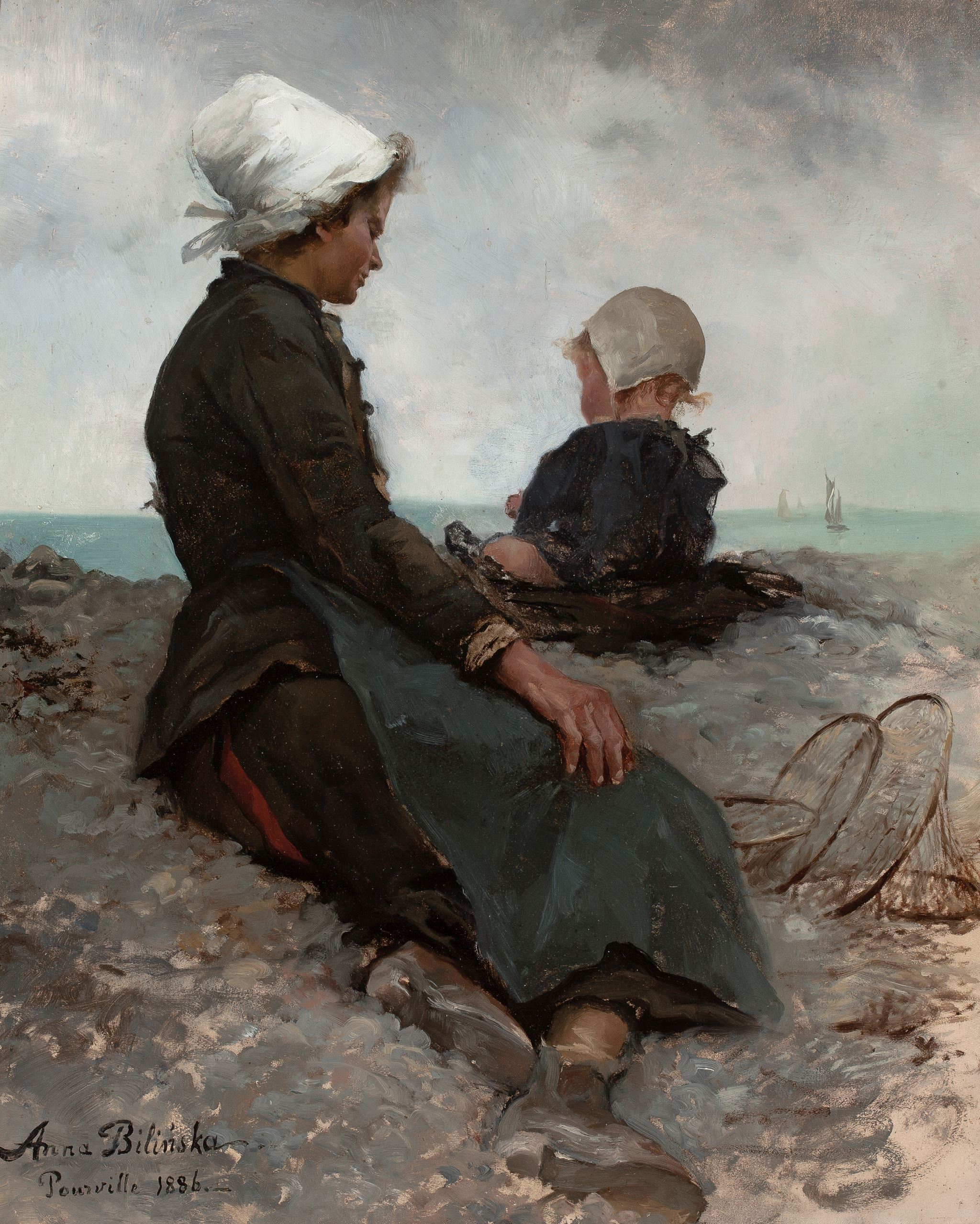 At the Seashore by Anna Bilińska-Bohdanowicz