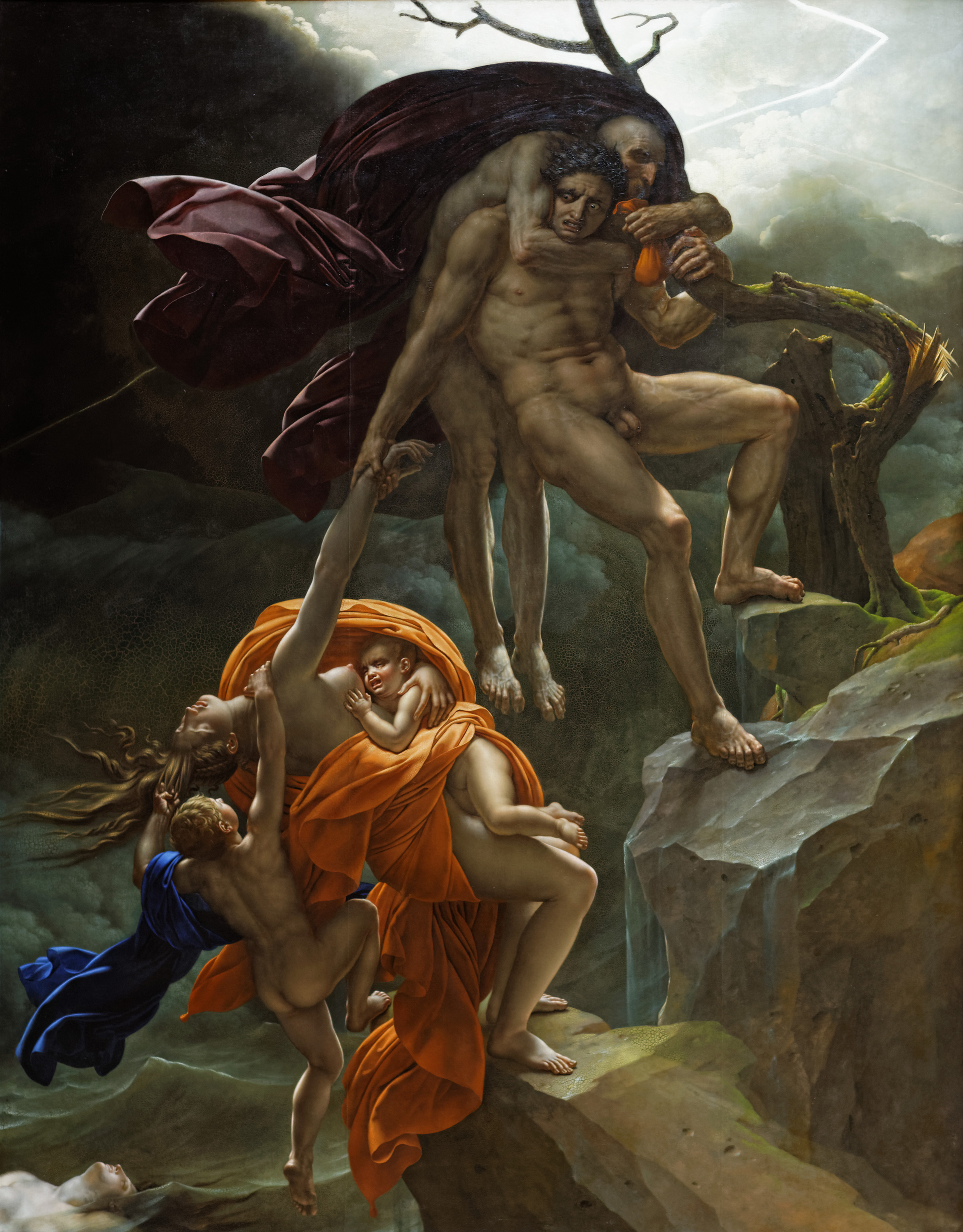 The Flood by Anne-Louis Girodet