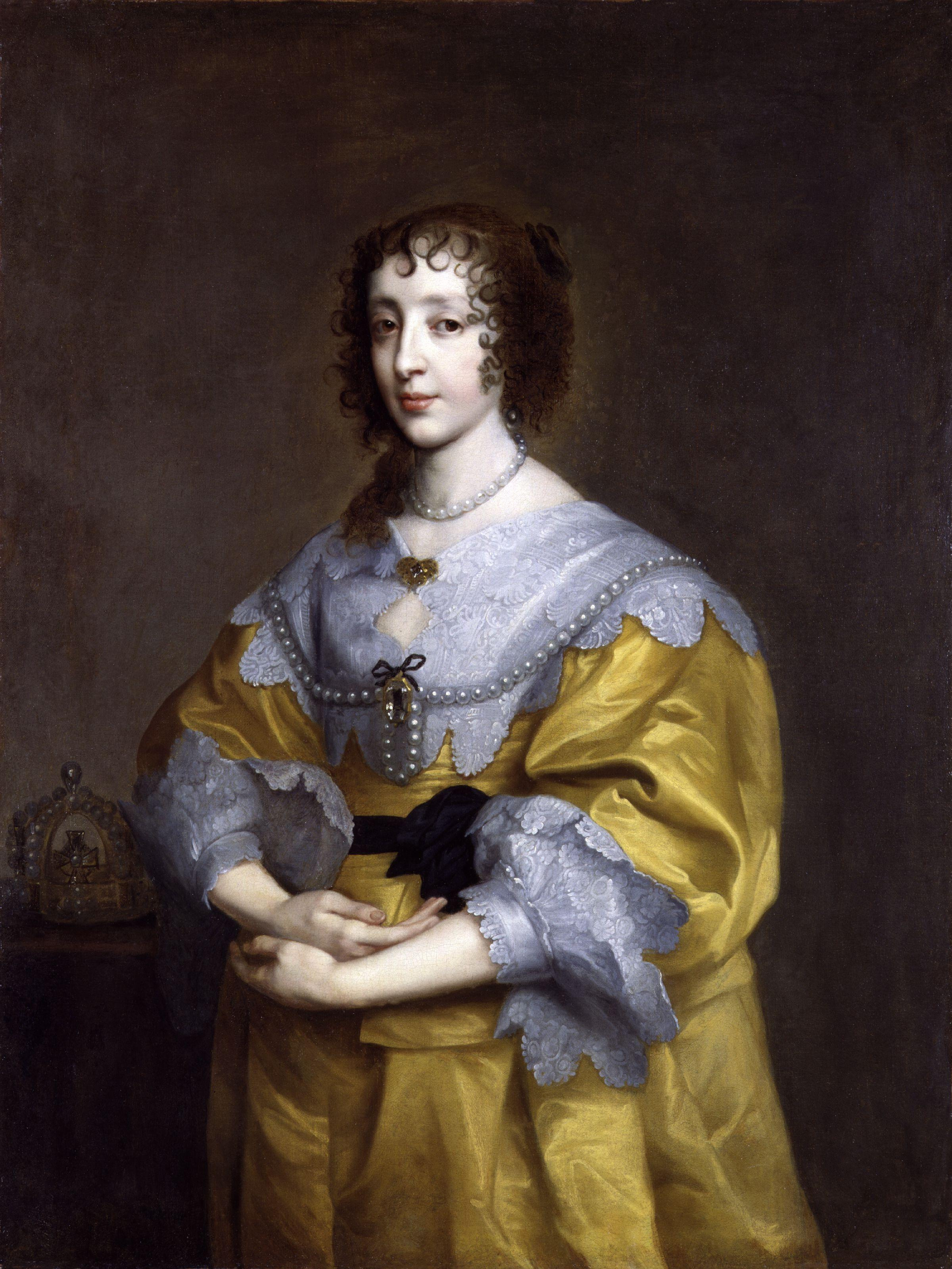 Henrietta Maria by Anthony van Dyck