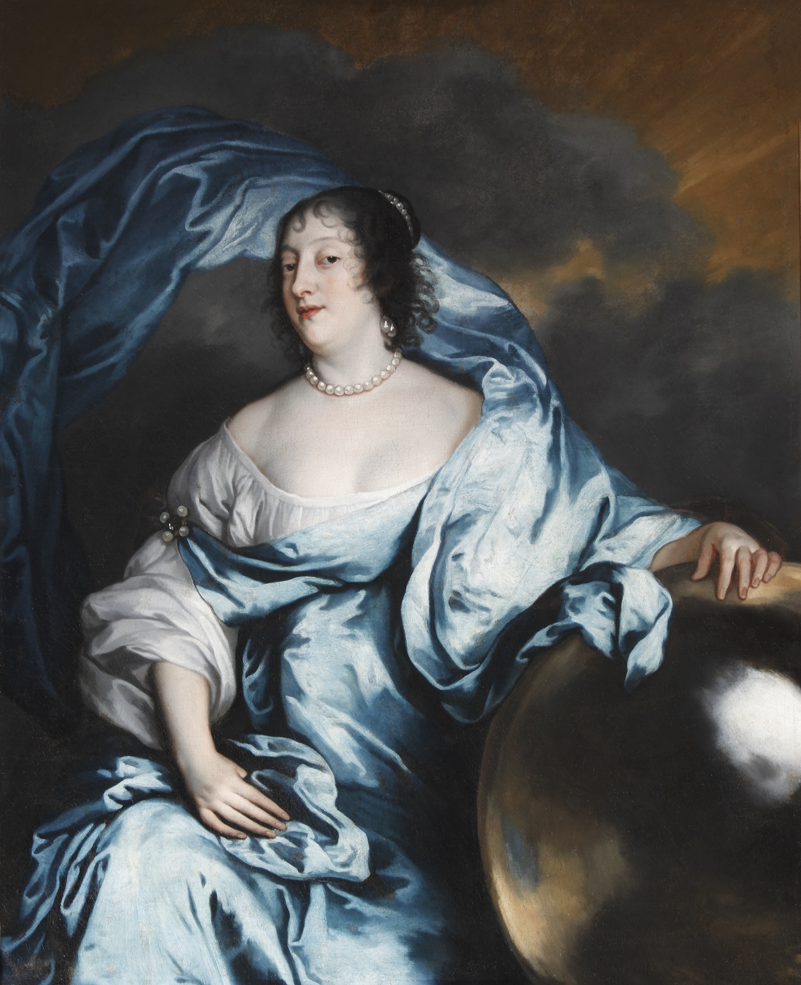 Rachel Wriothesley, Countess of Southampton as Fortune by Anthony van Dyck