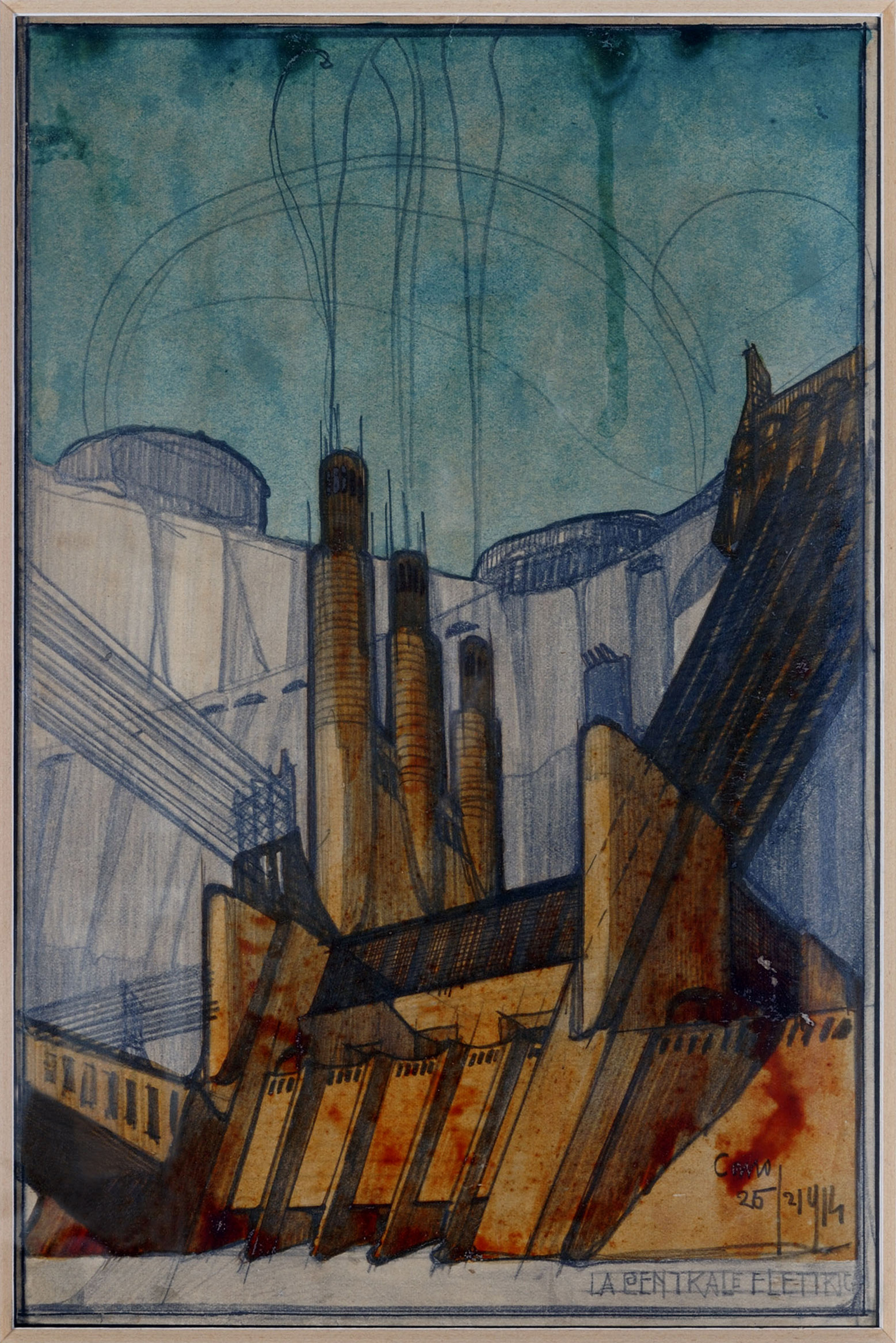 The Power Plant by Antonio Sant'Elia