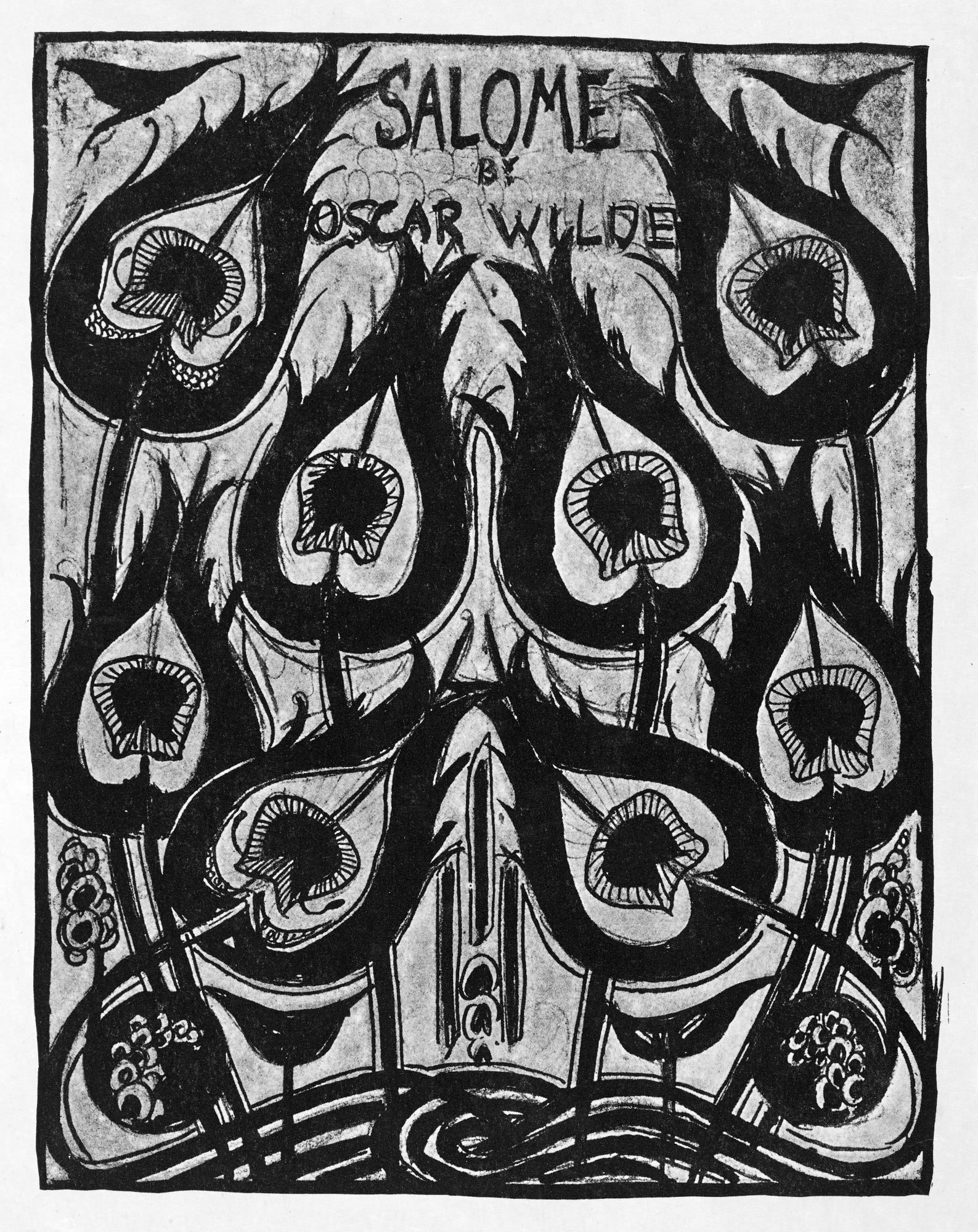 Salomé, Plate 3 by Aubrey Beardsley