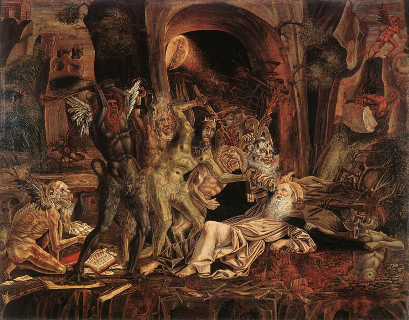 Temptations of St Anthony by Bernardo Parentino