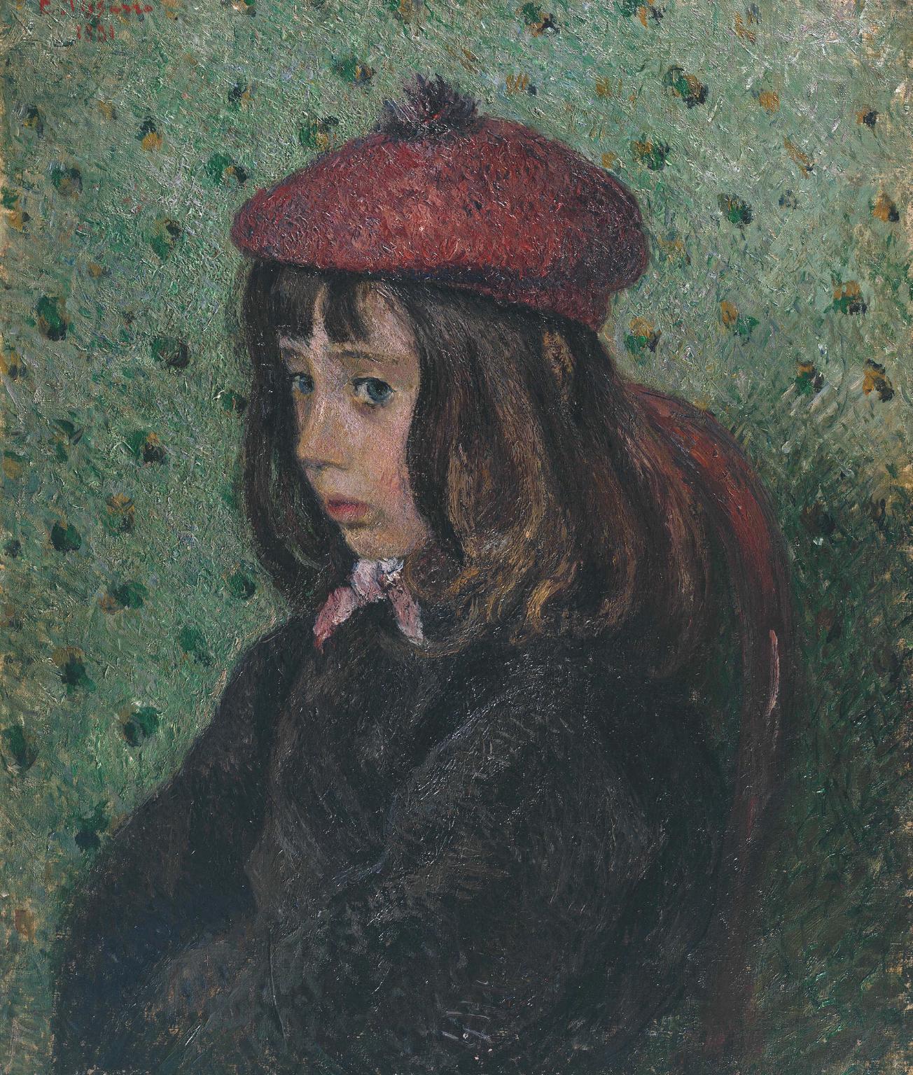Portrait of Felix Pissarro by Camille Pissarro