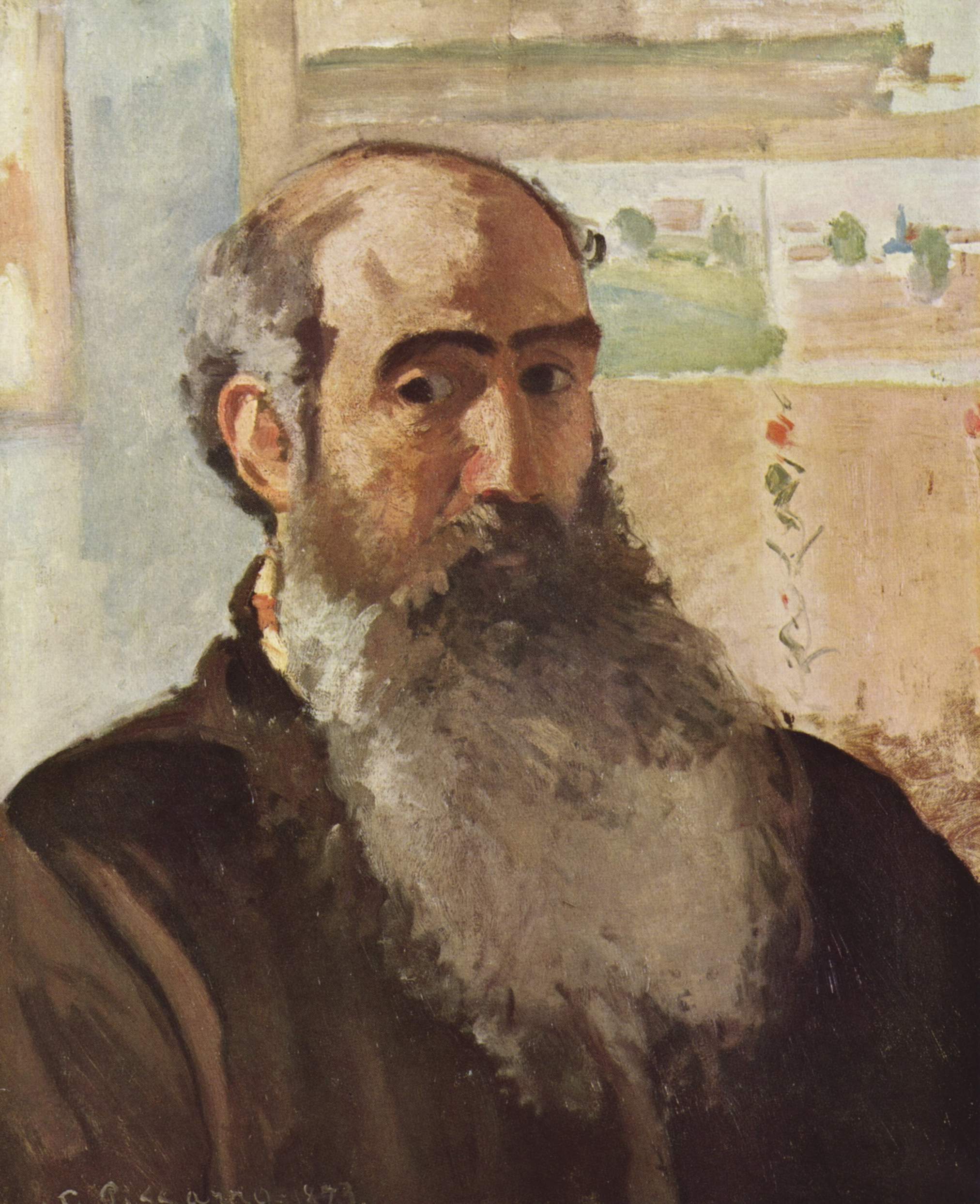 Self-portrait by Camille Pissarro