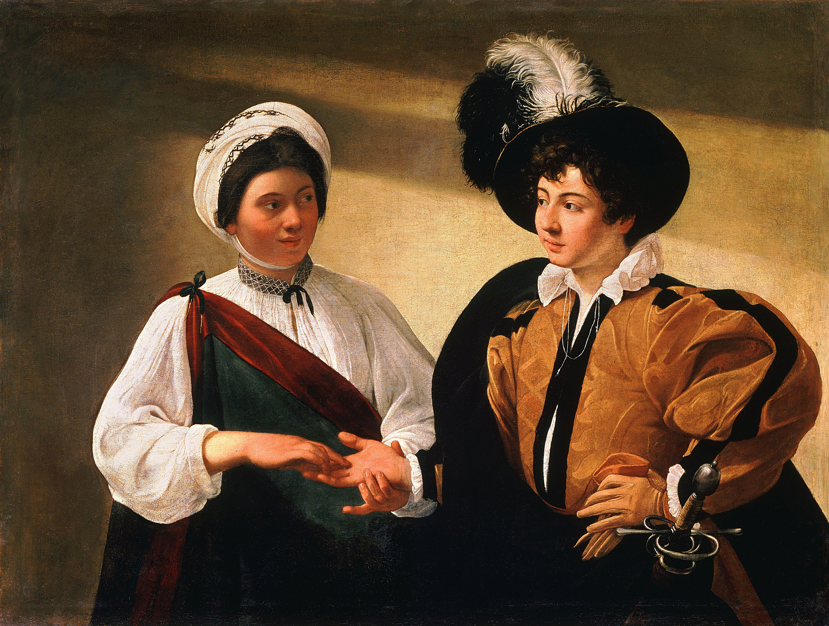 Fortune Teller by Caravaggio