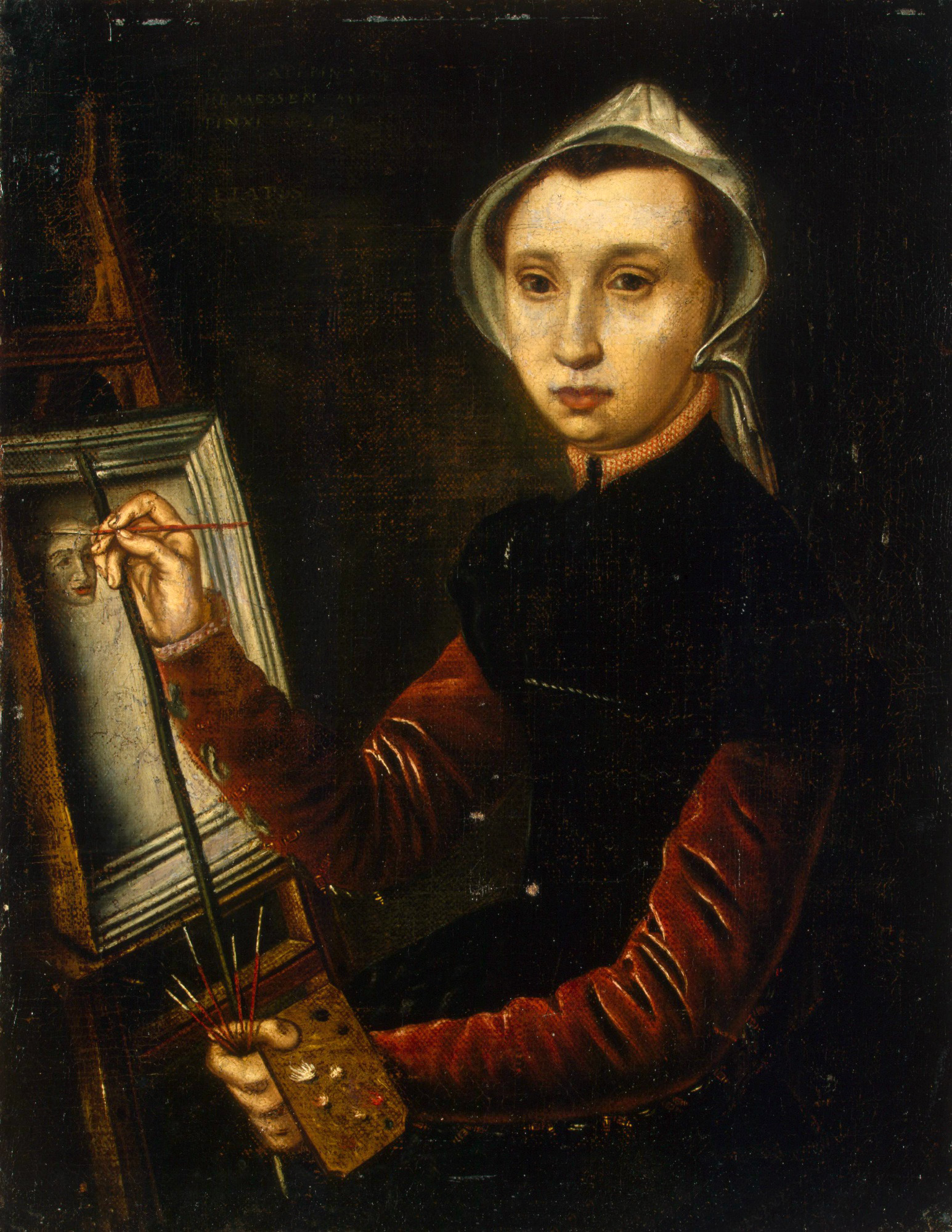 Self-portrait by Catharina van Hemessen