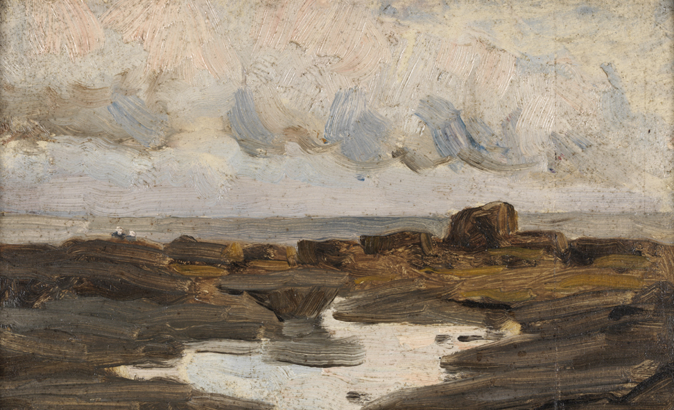 Seaside Inlet, Concarneau, France by Cecilia Beaux