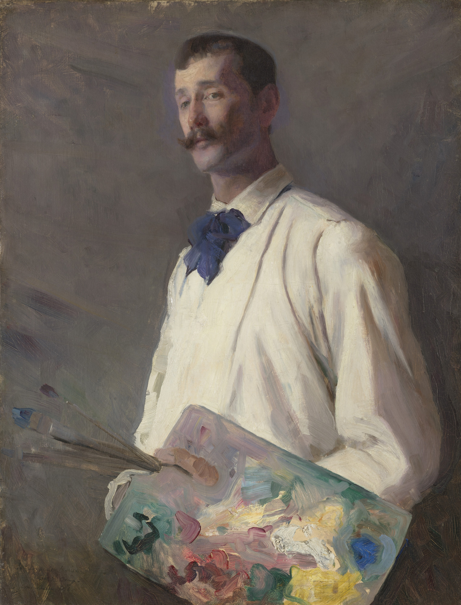 Portrait of Alexander Harrison by Cecilia Beaux