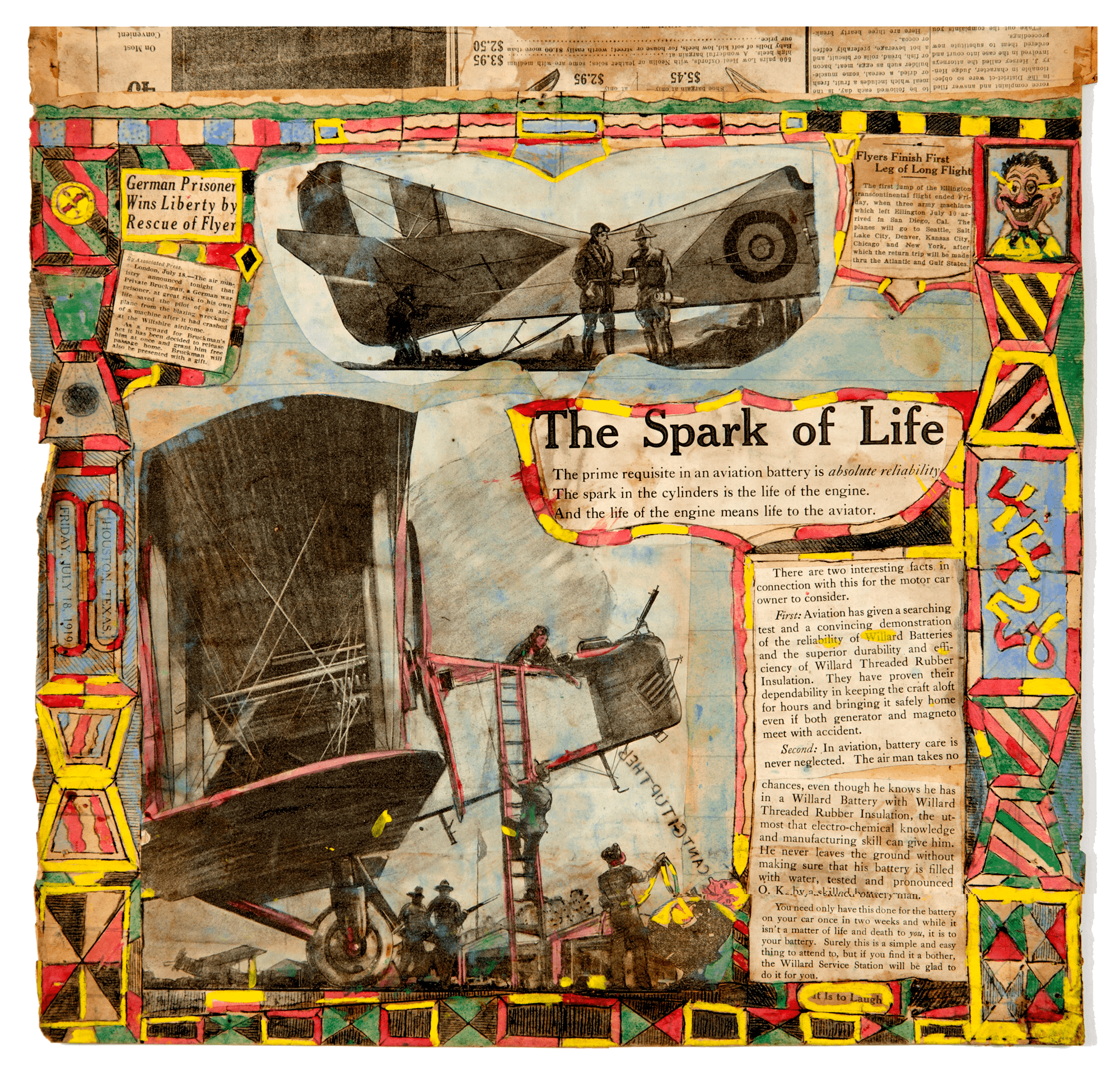The Spark of Life by Charles Dellschau