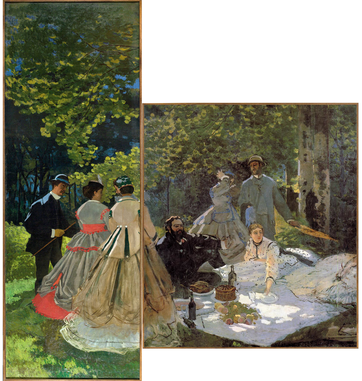 Luncheon on the Grass by Claude Monet