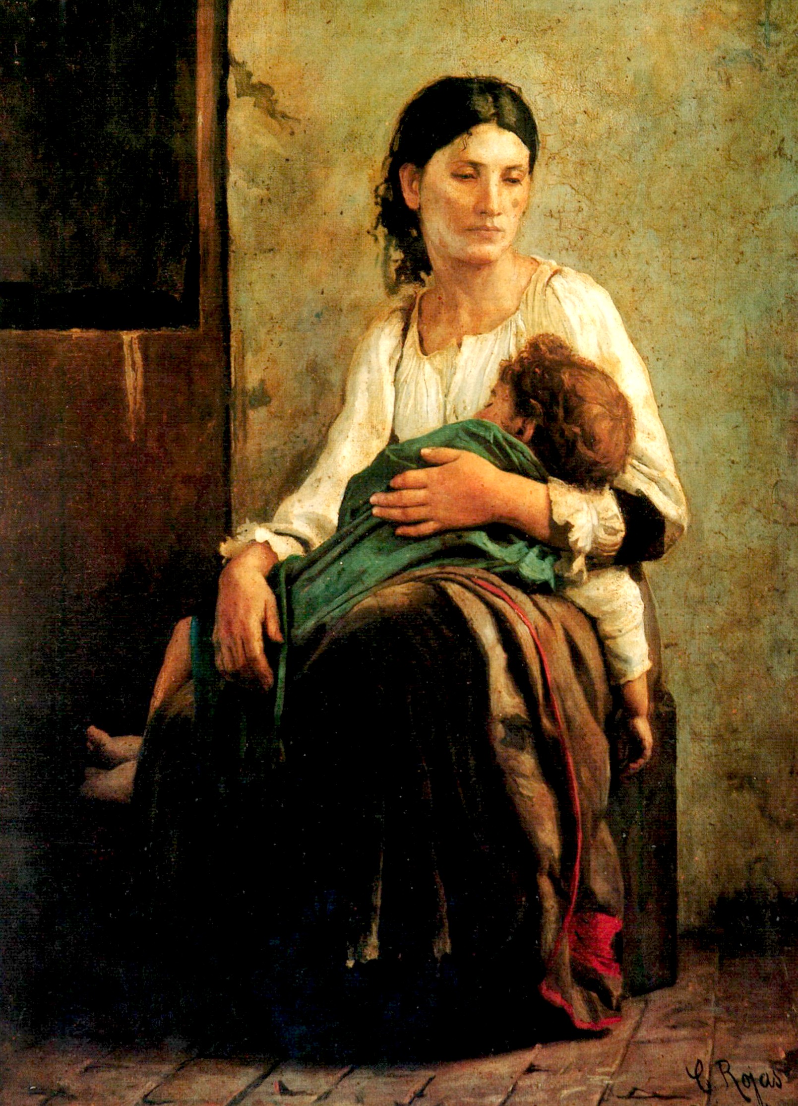 Orfandad by Cristóbal Rojas Poleo