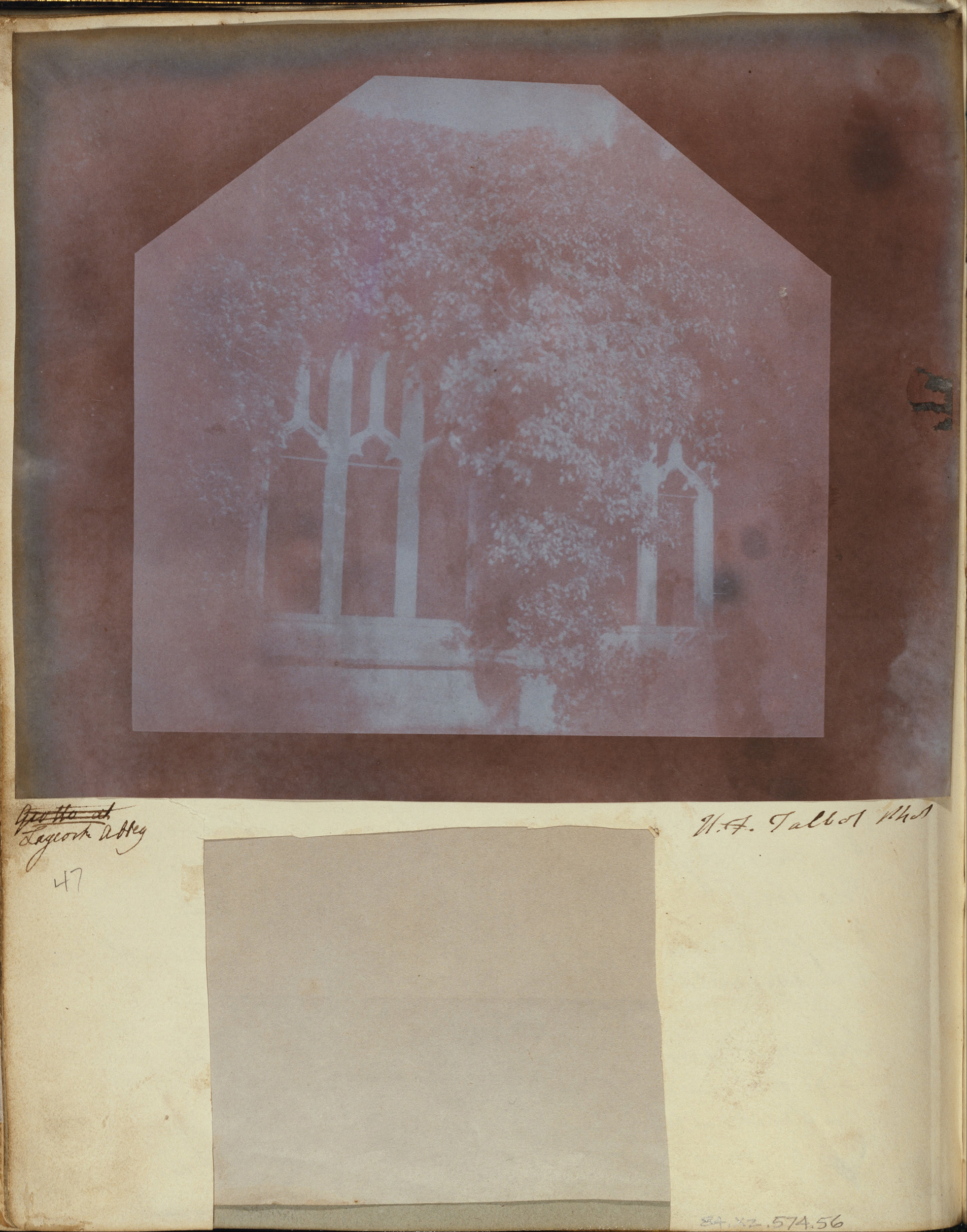 Detail of the Cloisters at Lacock Abbey by William Henry Fox Talbot