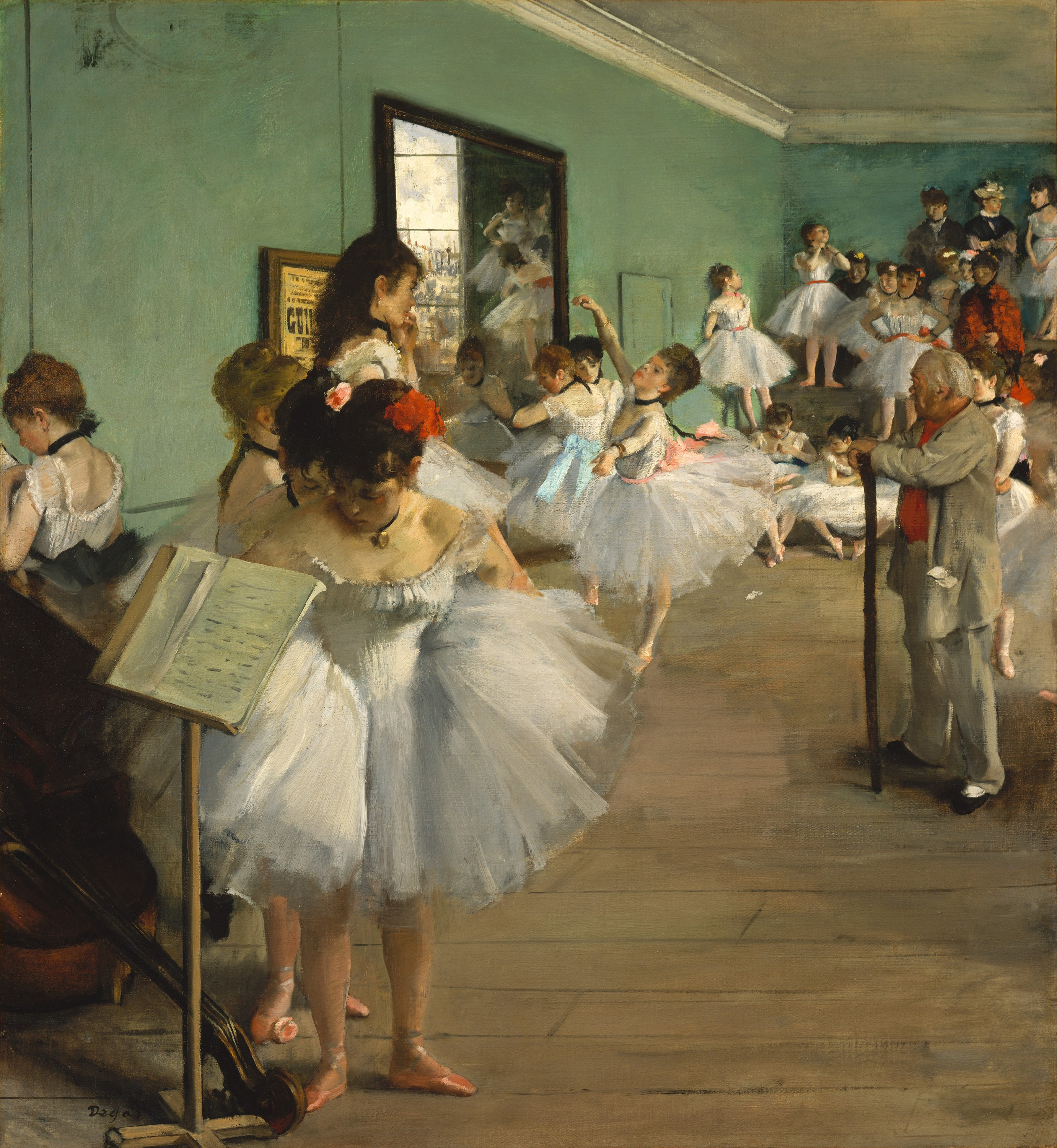 The Dance Class by Edgar Degas