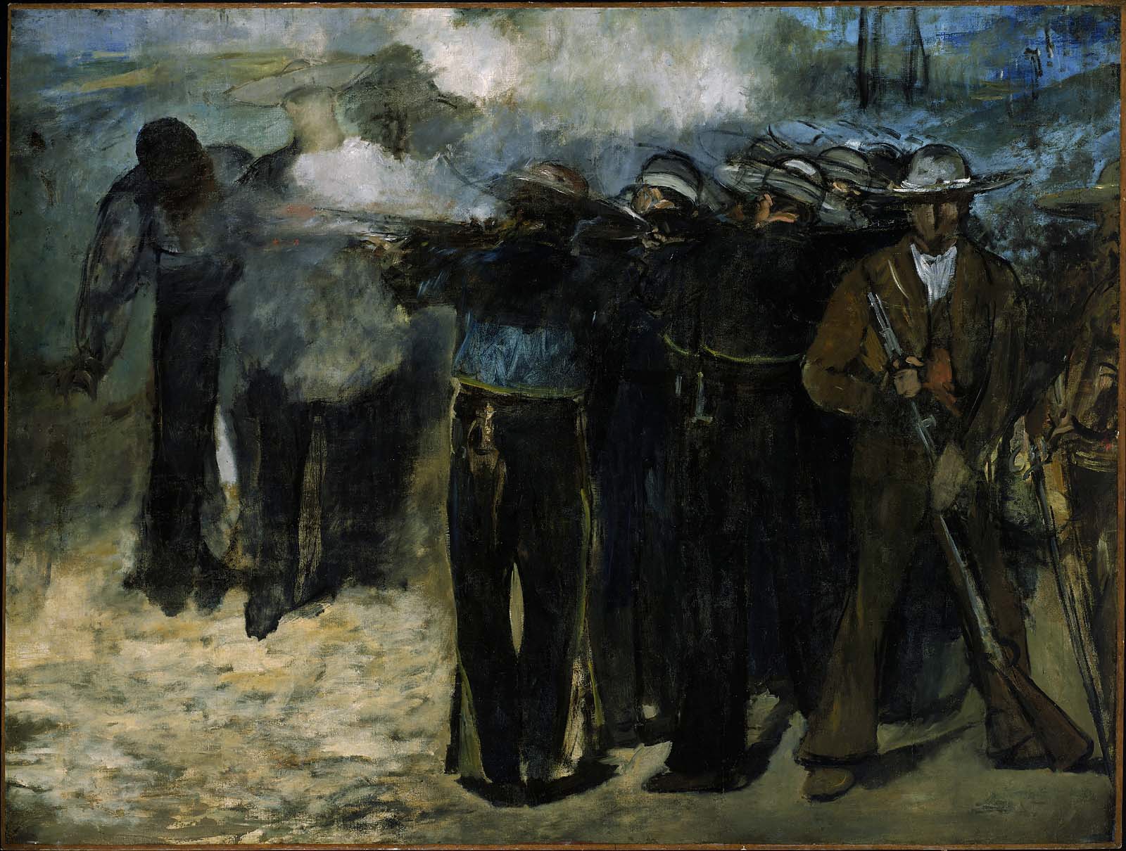 The Execution of Emperor Maximilian by Édouard Manet