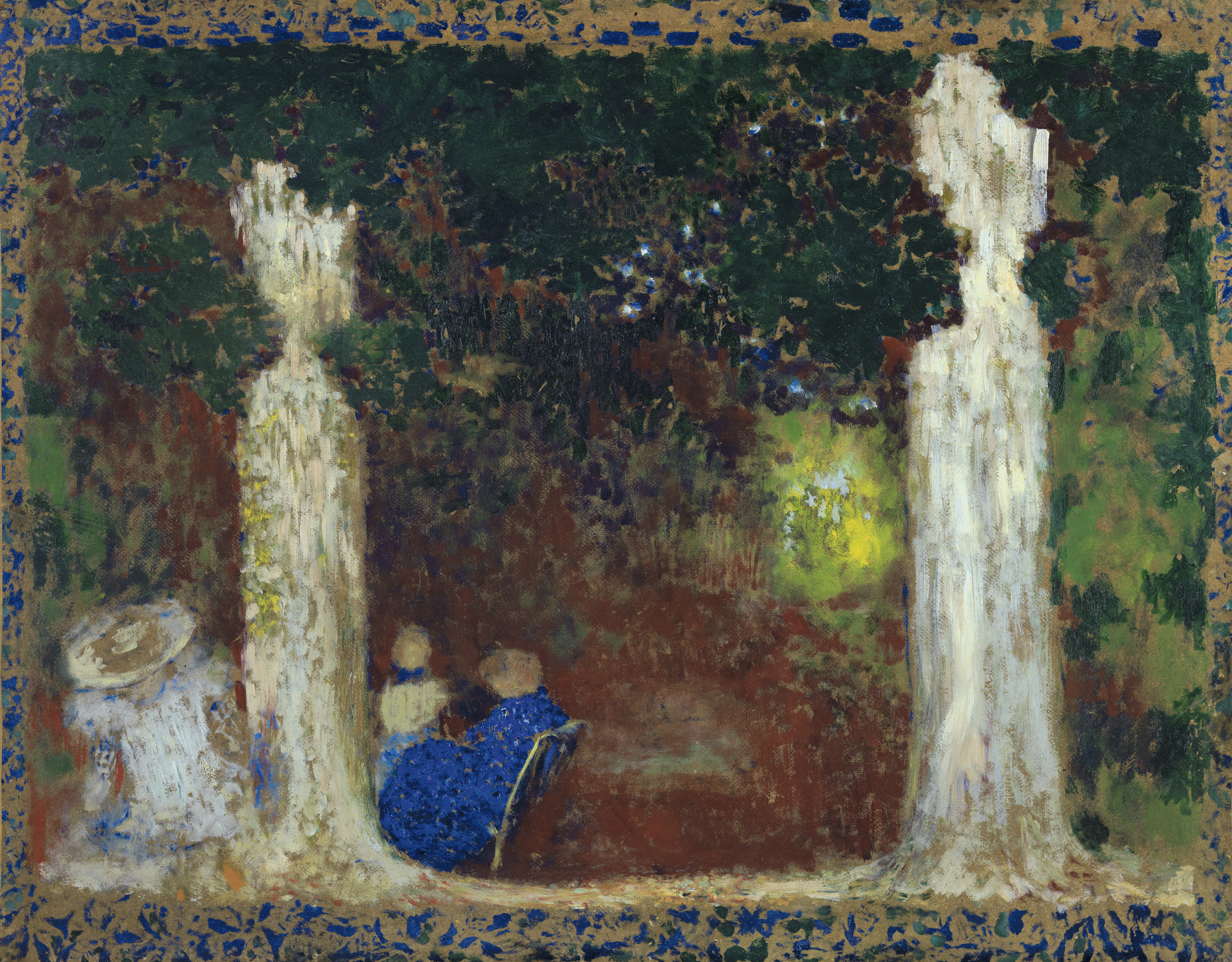 Beneath the Trees by Édouard Vuillard