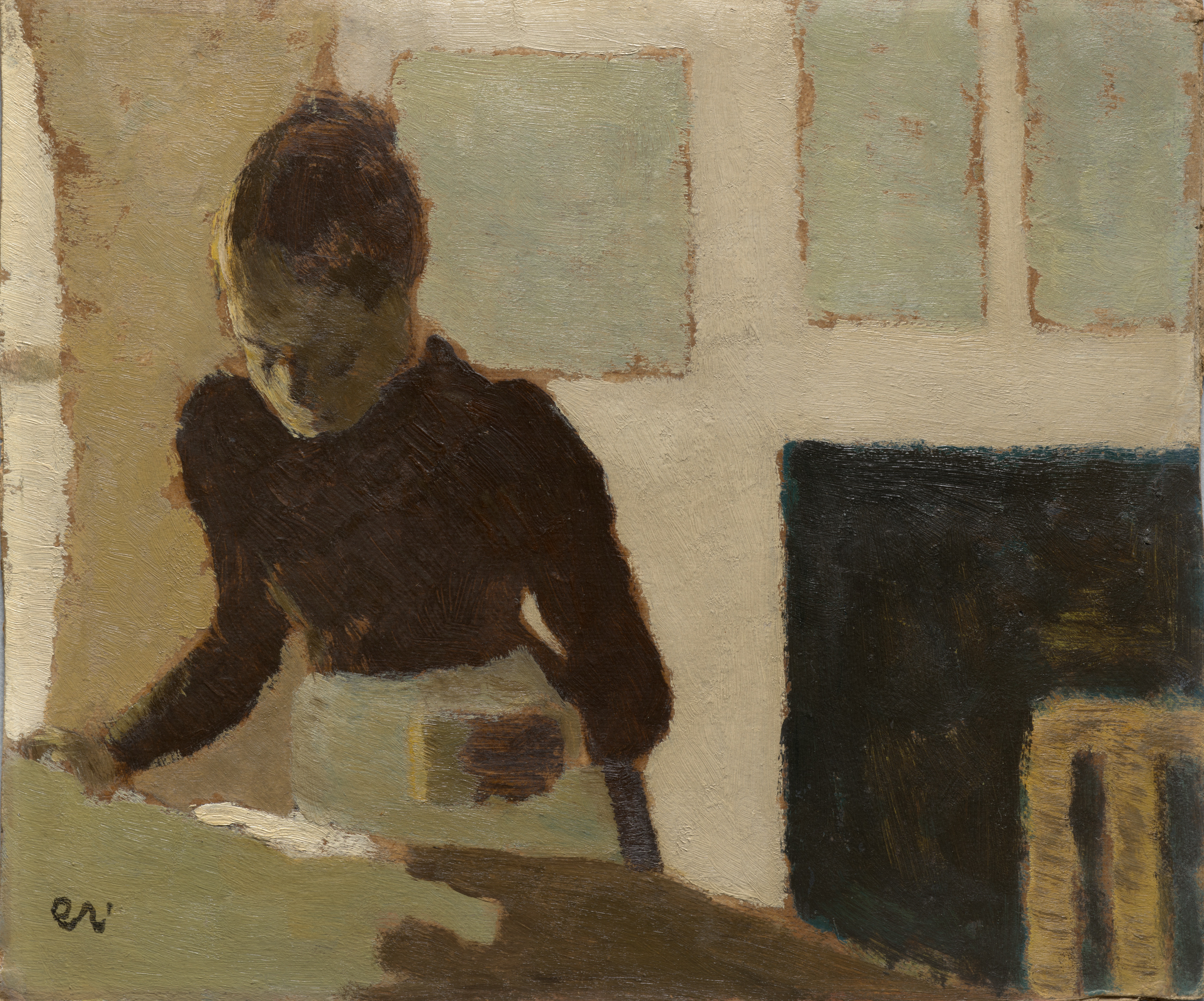 The Laundress by Édouard Vuillard