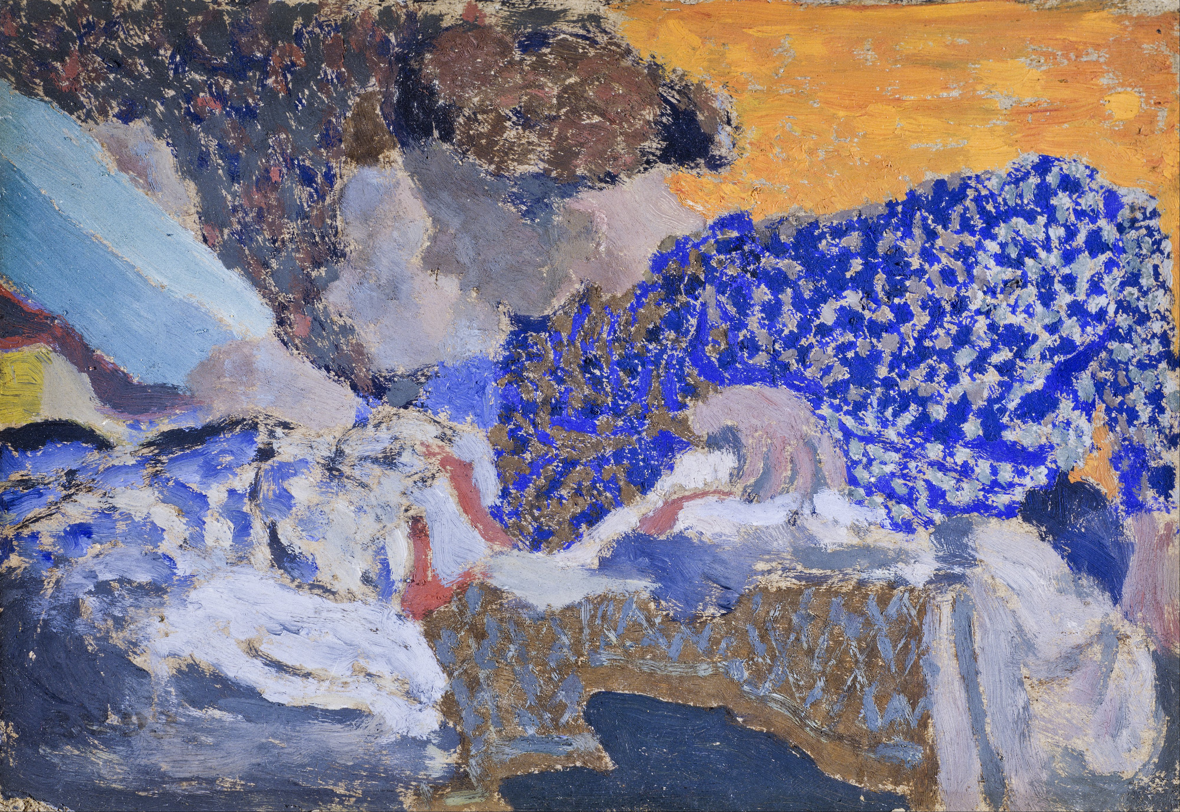 Two Seamstresses in the Workroom by Édouard Vuillard
