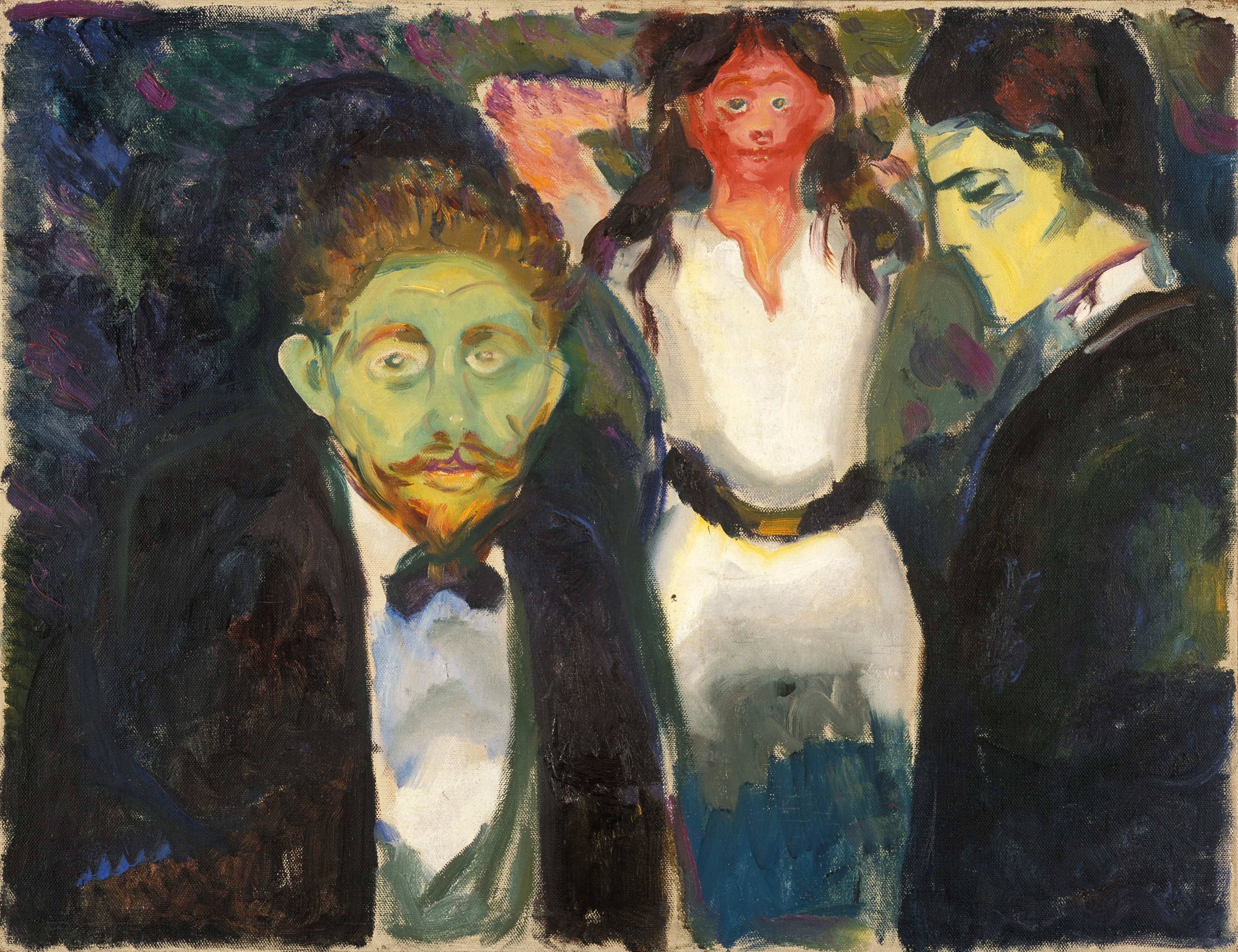 Jealousy by Edvard Munch
