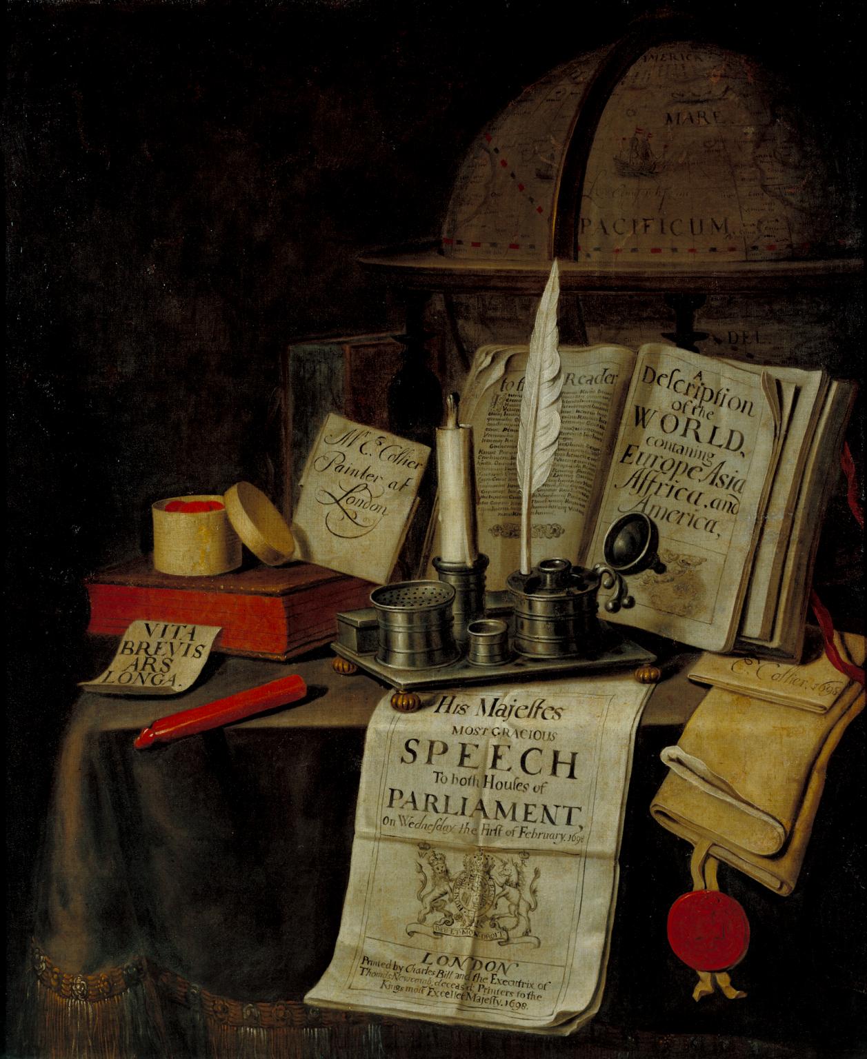 Still Life by Edwaert Collier
