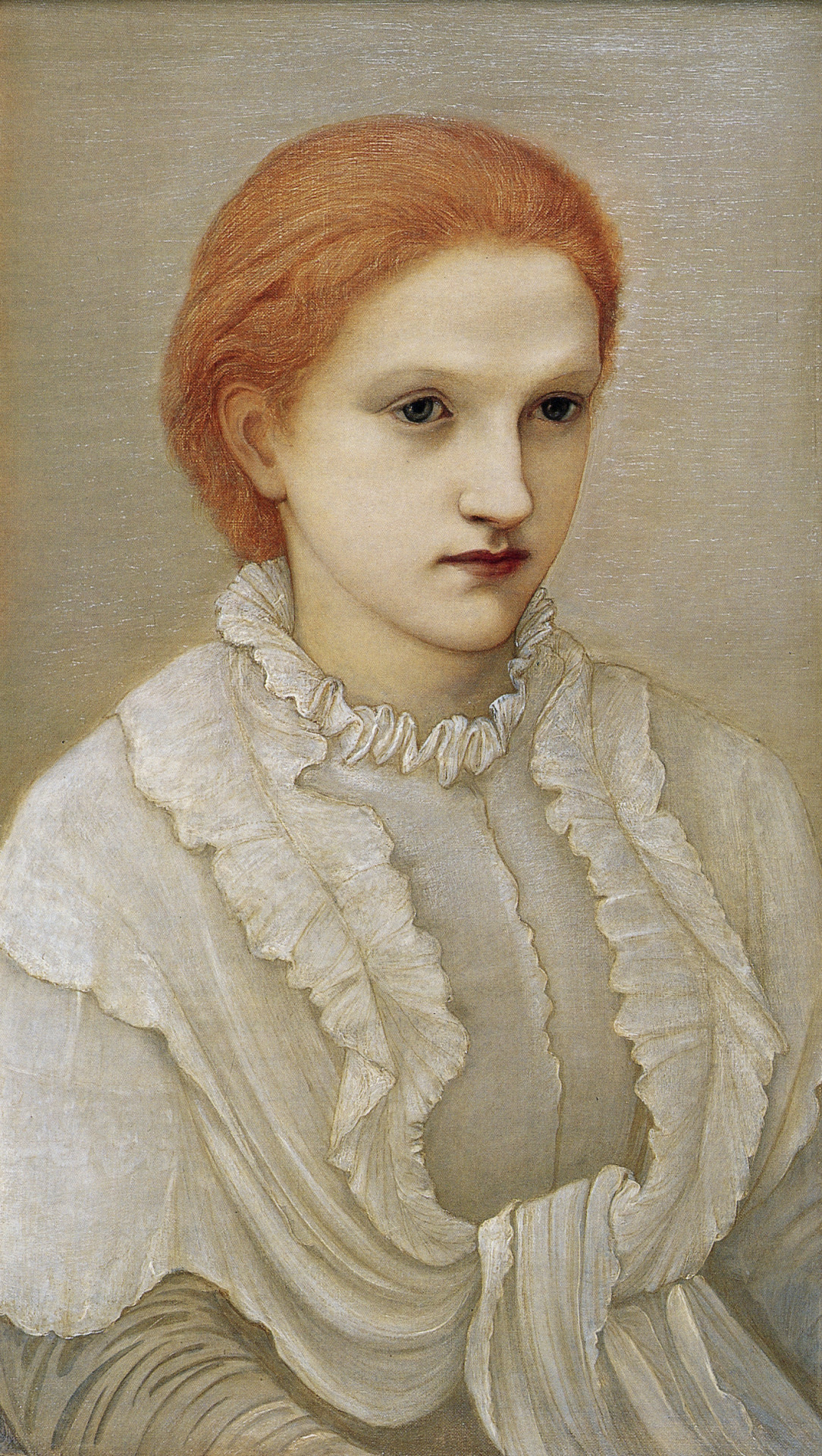 Portrait of Lady Frances Balfour by Edward Burne-Jones