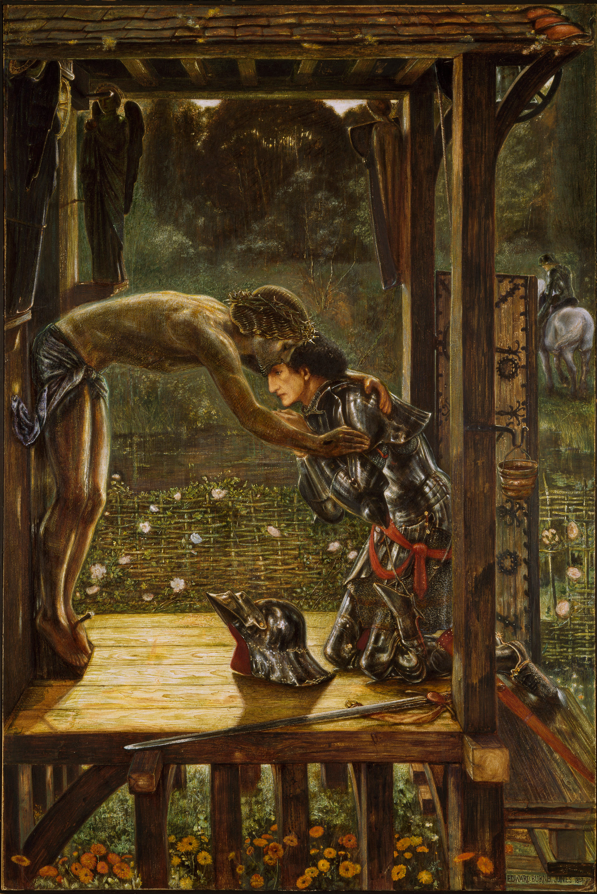 The Merciful Knight by Edward Burne-Jones