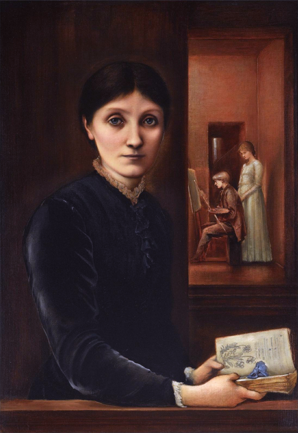 Portrait of Georgiana Burne Jones by Edward Burne-Jones