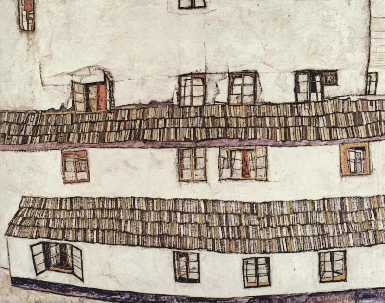 Windows by Egon Schiele