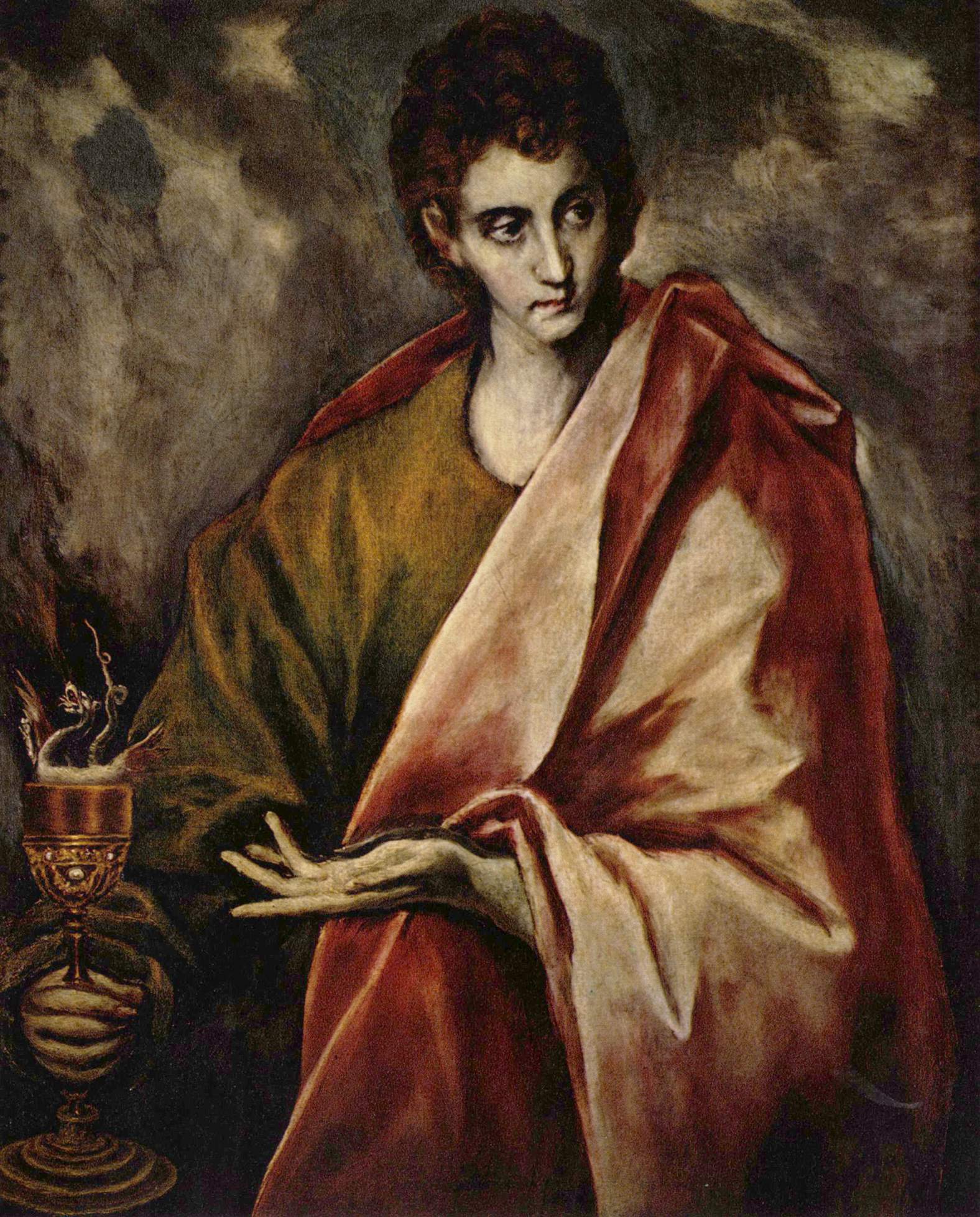 Saint John the Evangelist by El Greco