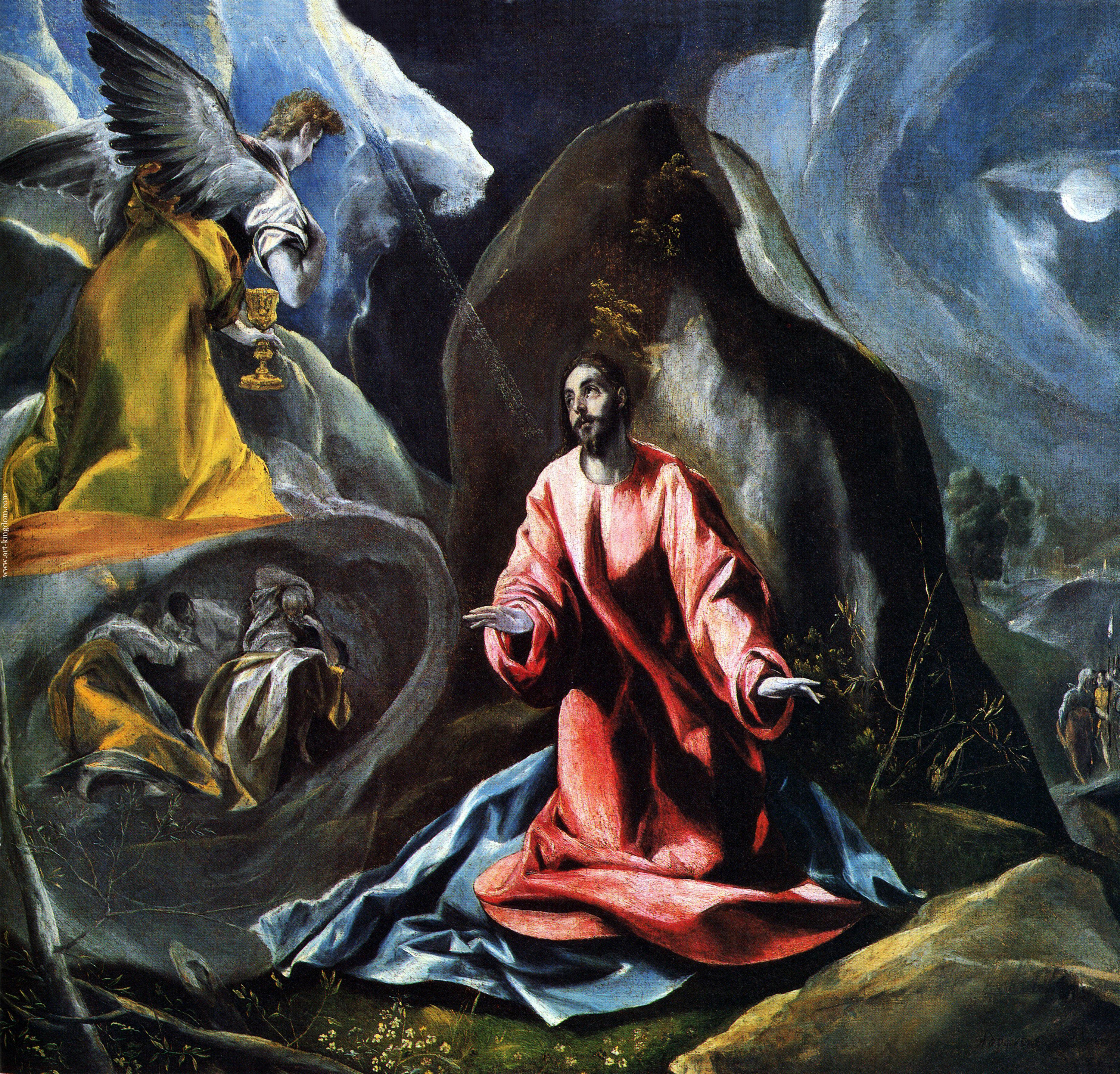 The Agony in the Garden by El Greco