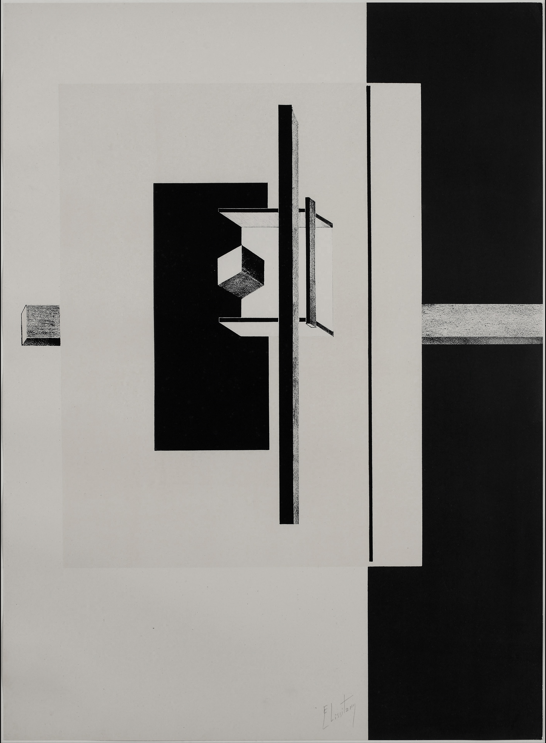 Kestner Portfolio, Proun 1 by El Lissitzky