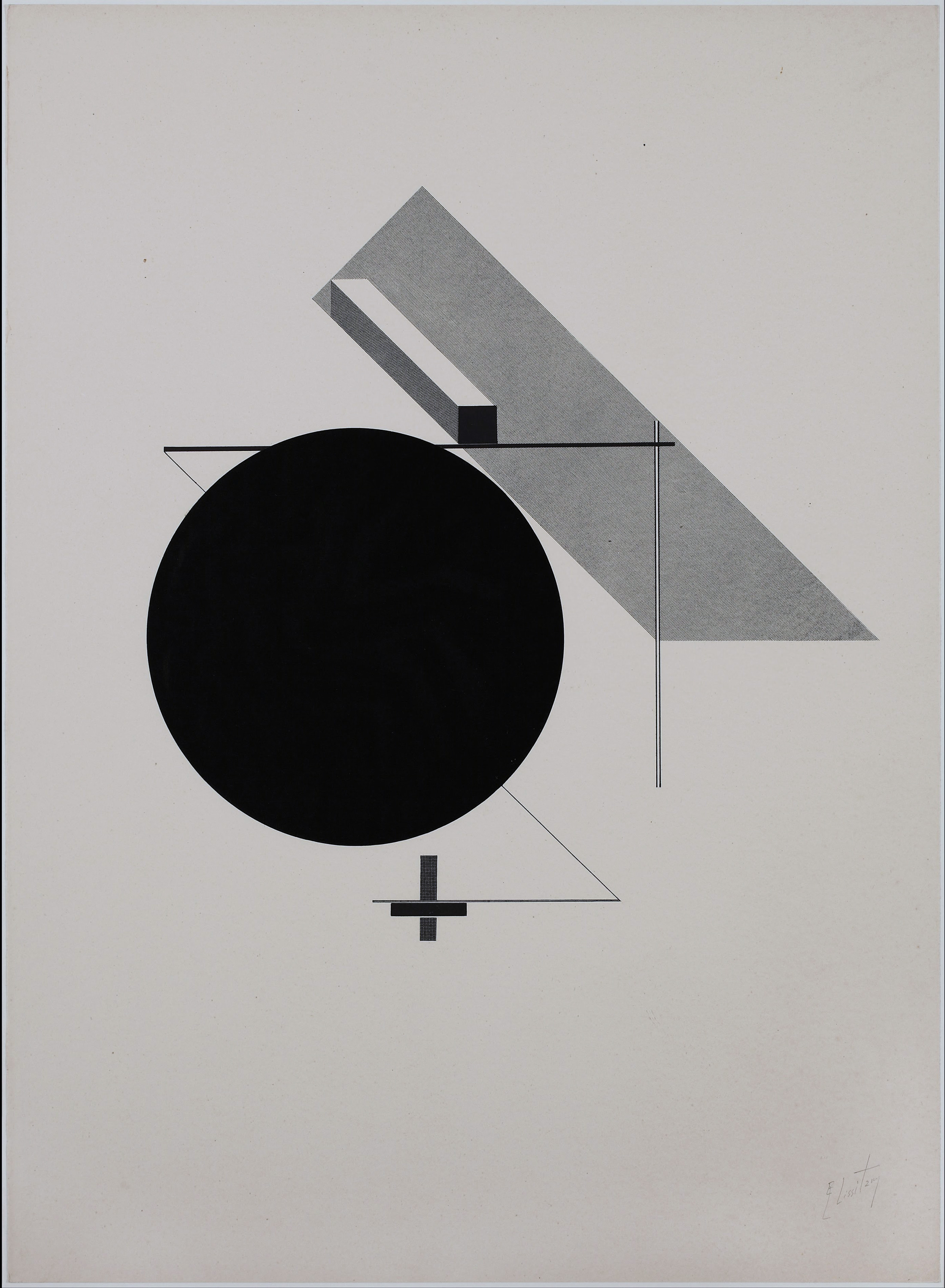Kestner Portfolio, Proun 5 by El Lissitzky