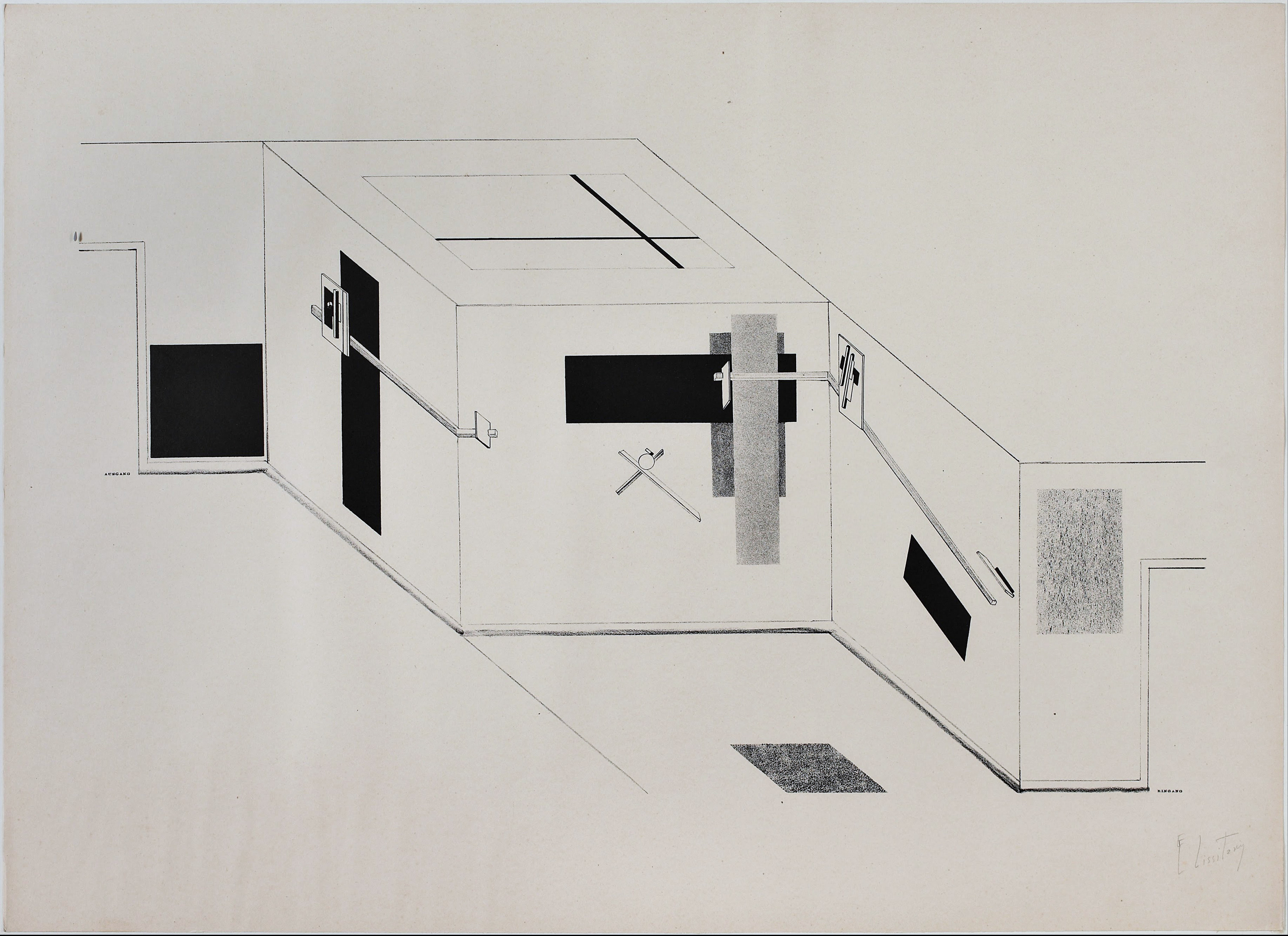Kestner Portfolio, Proun 6 by El Lissitzky