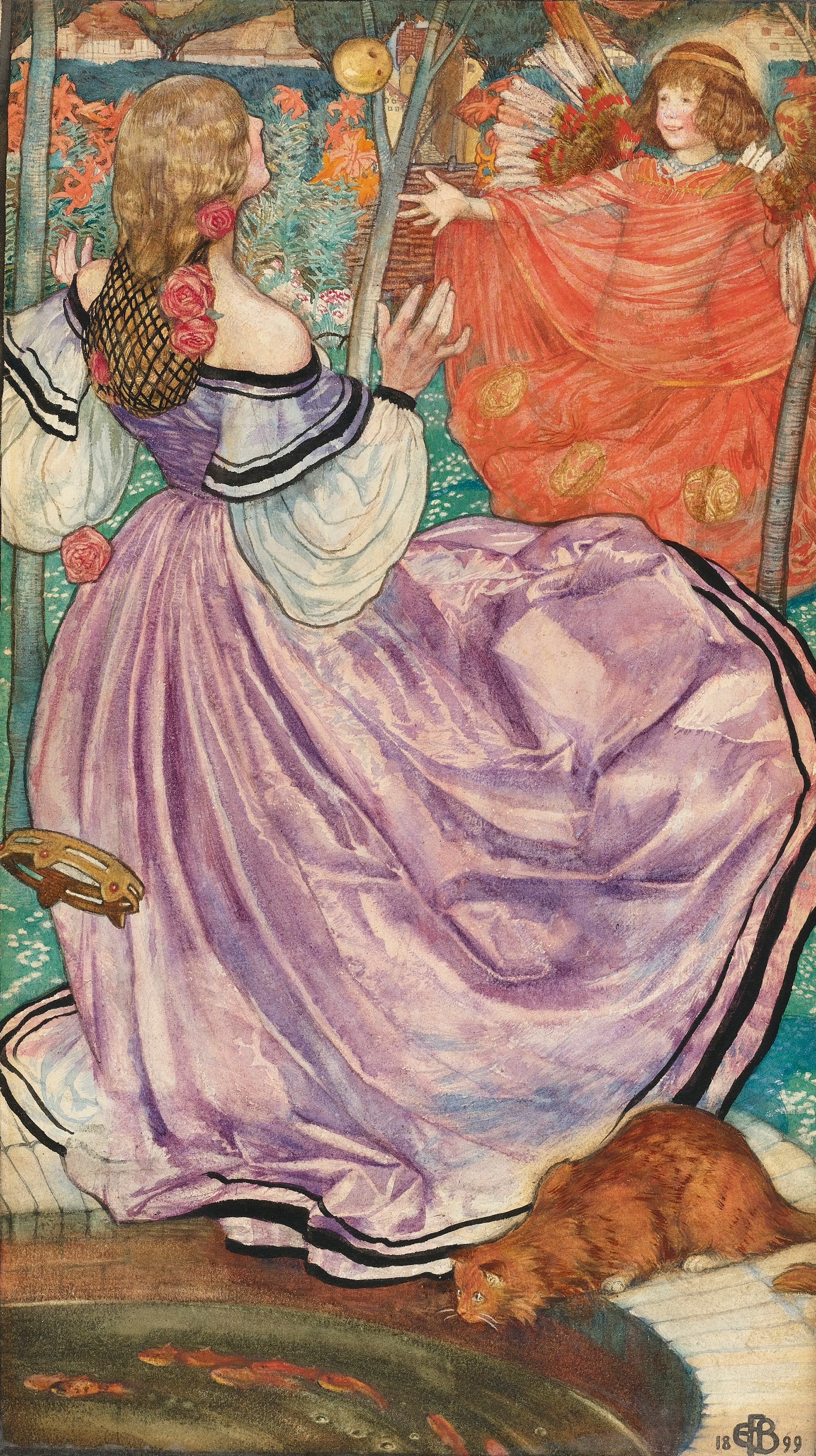 The Gilded Apple by Eleanor Fortescue-Brickdale