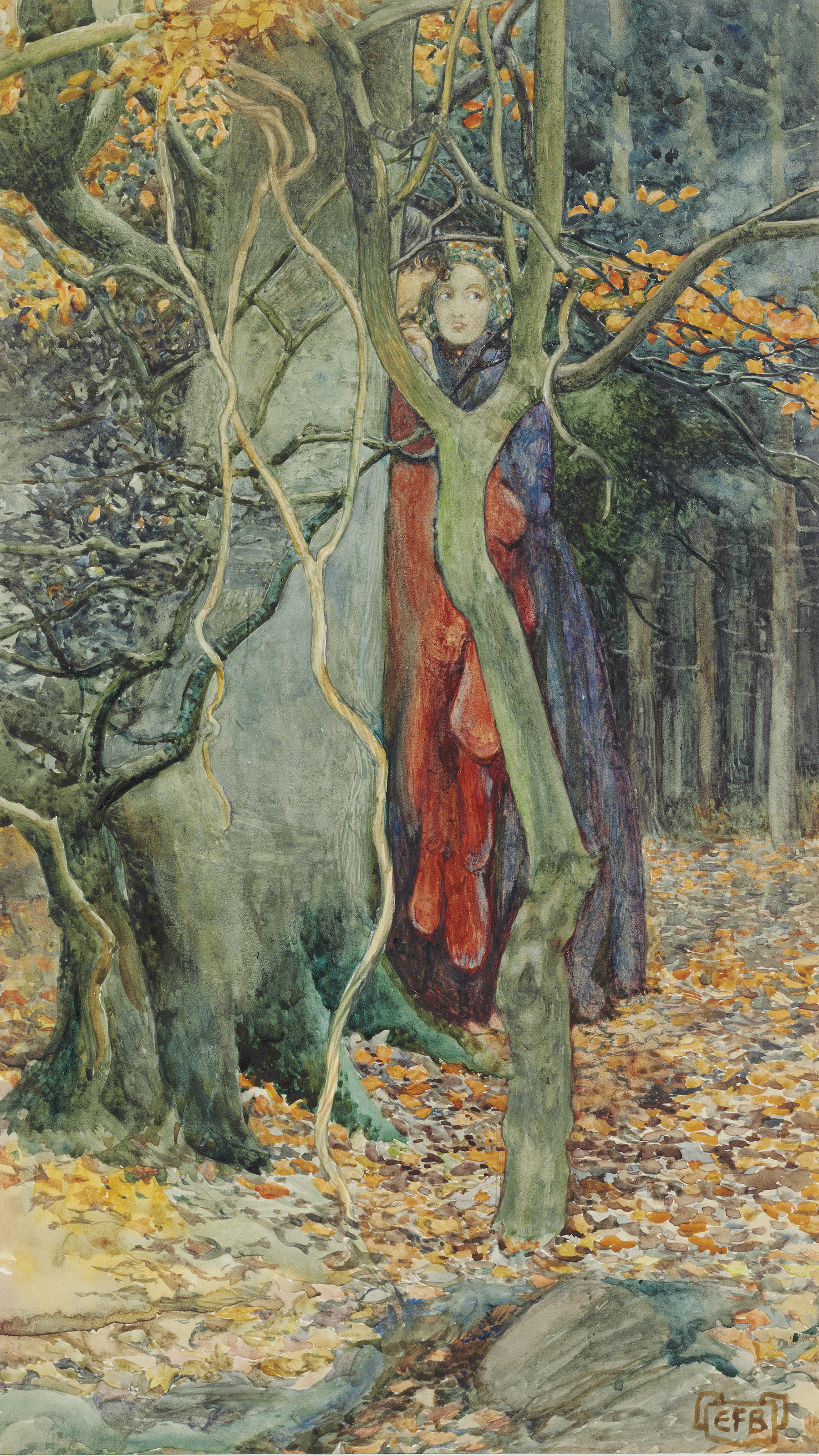 The Secret by Eleanor Fortescue-Brickdale