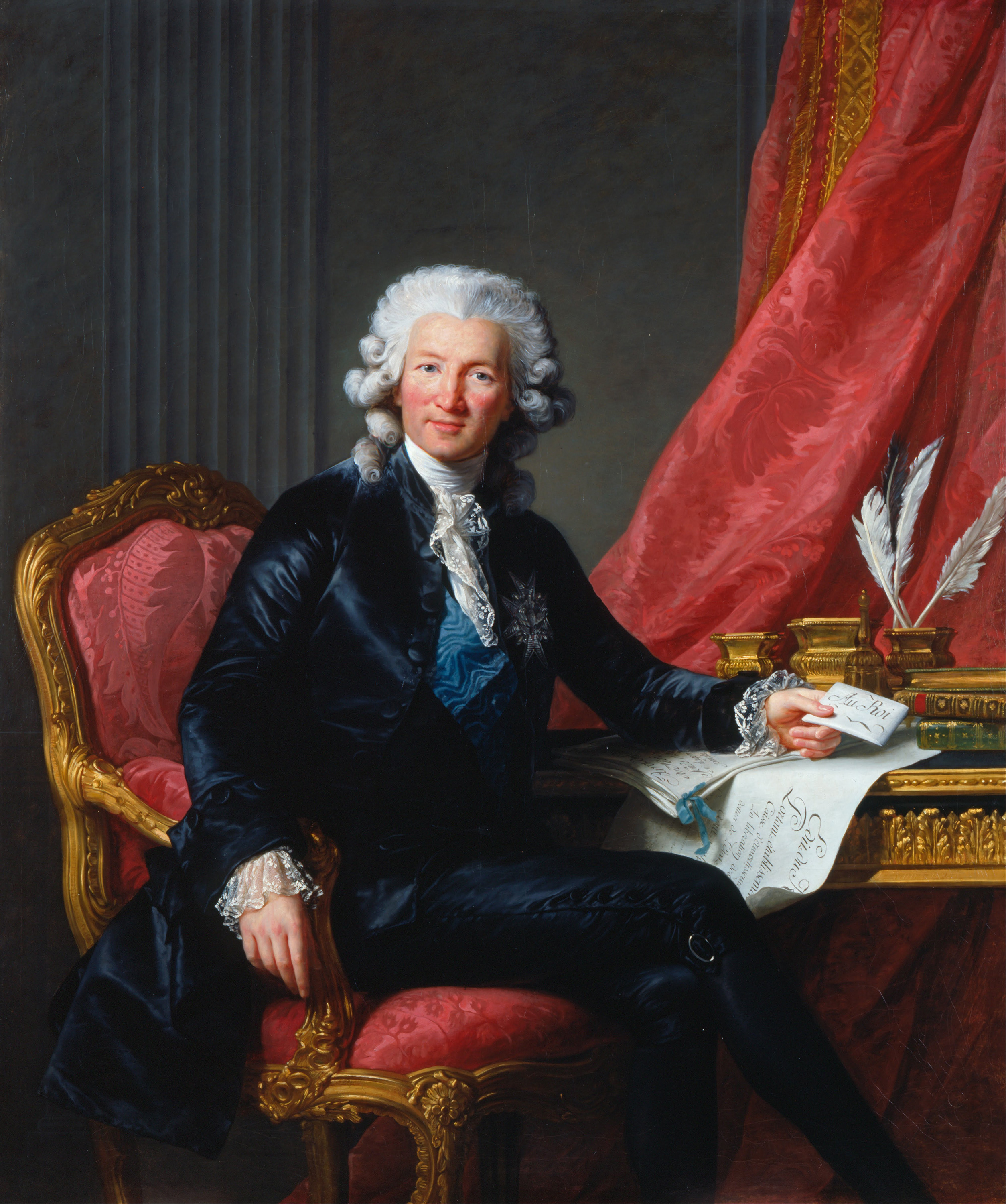 Portrait of Charles-Alexandre de Calonne by Élisabeth Vigée Le Brun