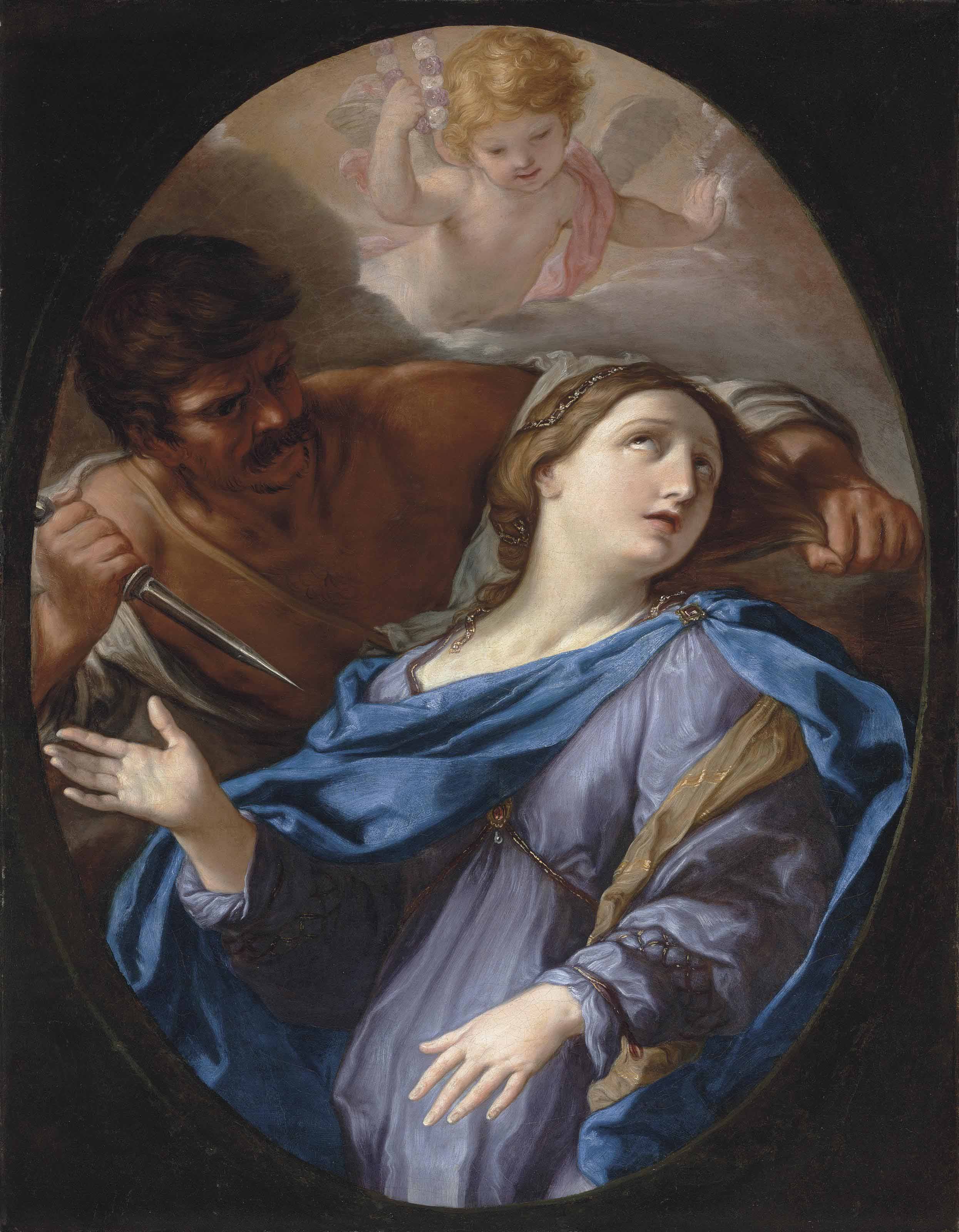 The Martyrdom of Saint Lucy by Elisabetta Sirani