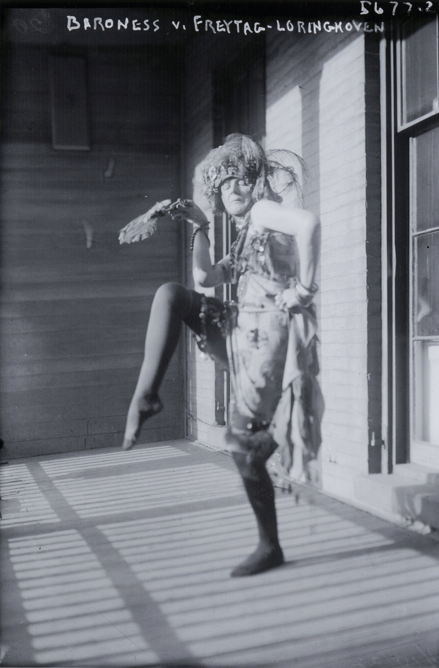 Self-portrait as a dancer by Elsa von Freytag-Loringhoven