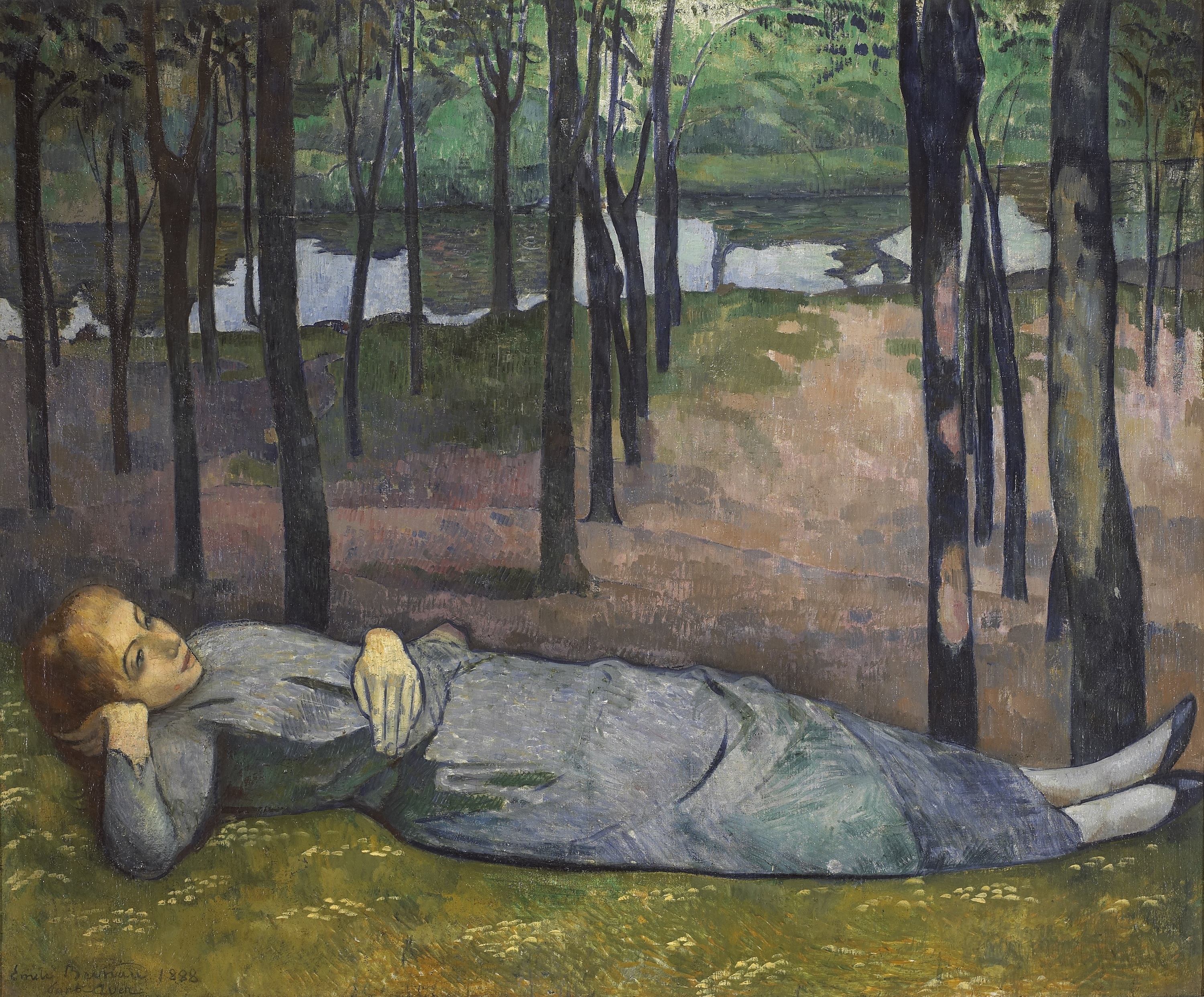 Madeleine dans le Bois d'Amour by Émile Bernard