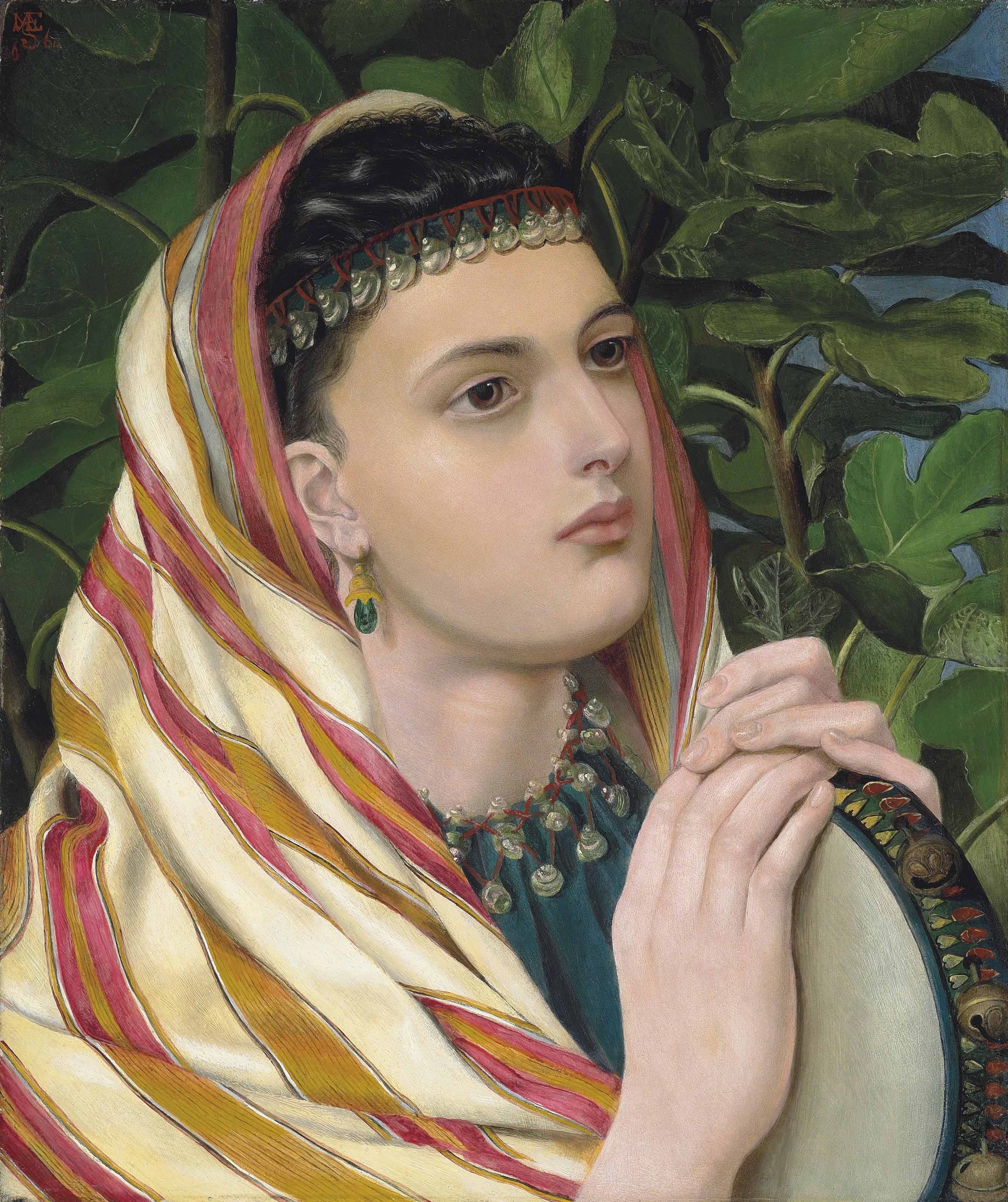 A young female musician by Emma Sandys